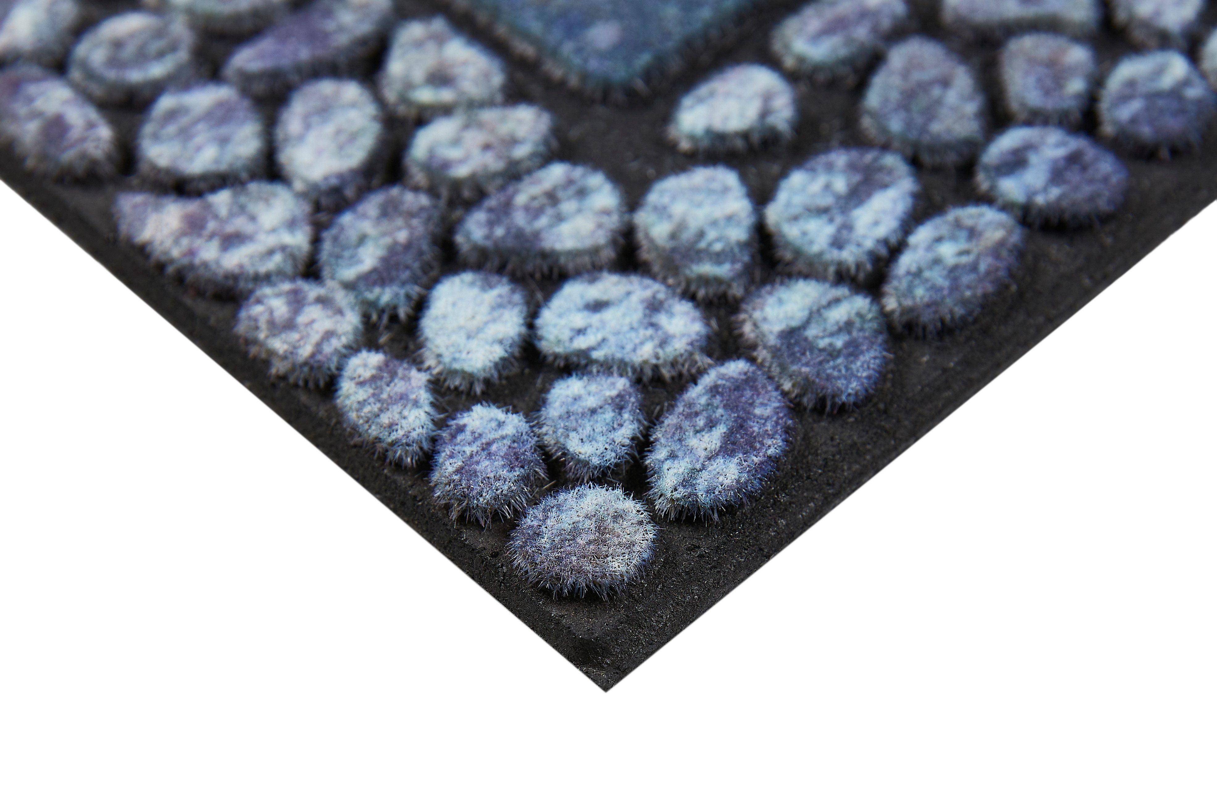 Andiamo Tredemat Outdoor set van 2 Buiten-traptredenmatten steenmotief tuin buitengebied
