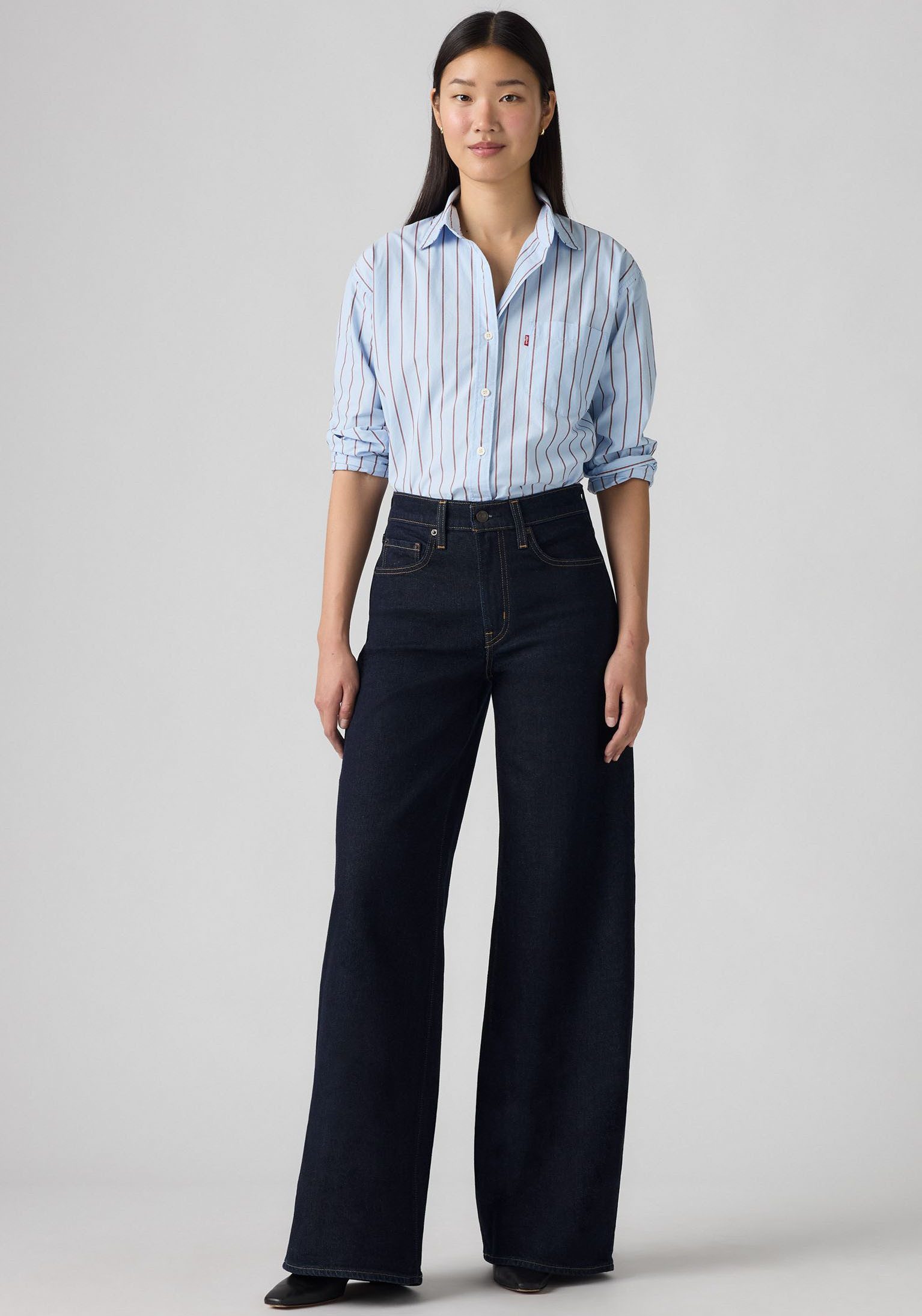 Levi's® Wijd uitlopende jeans