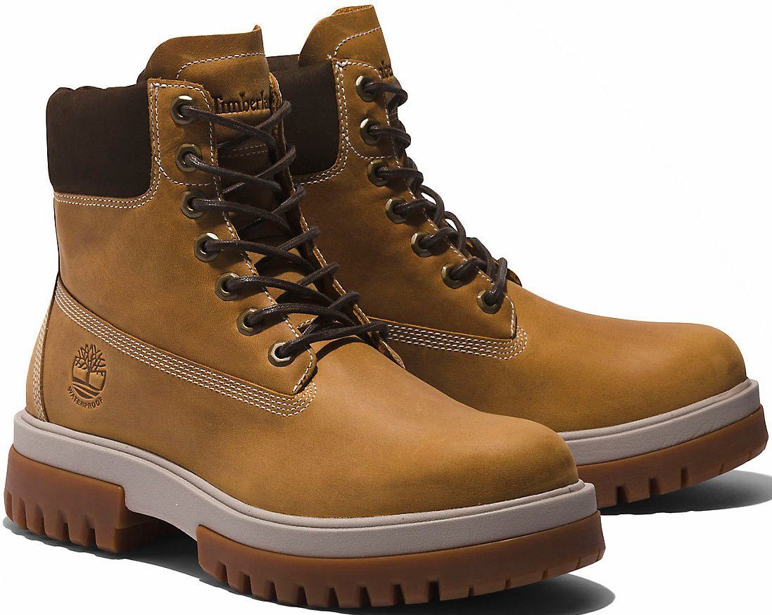 Timberland Veterschoenen ARBOR ROAD MID LACE UP WATERPROOF BOOT Winterlaarzen, veterschoenen, winterschoenen, waterdicht