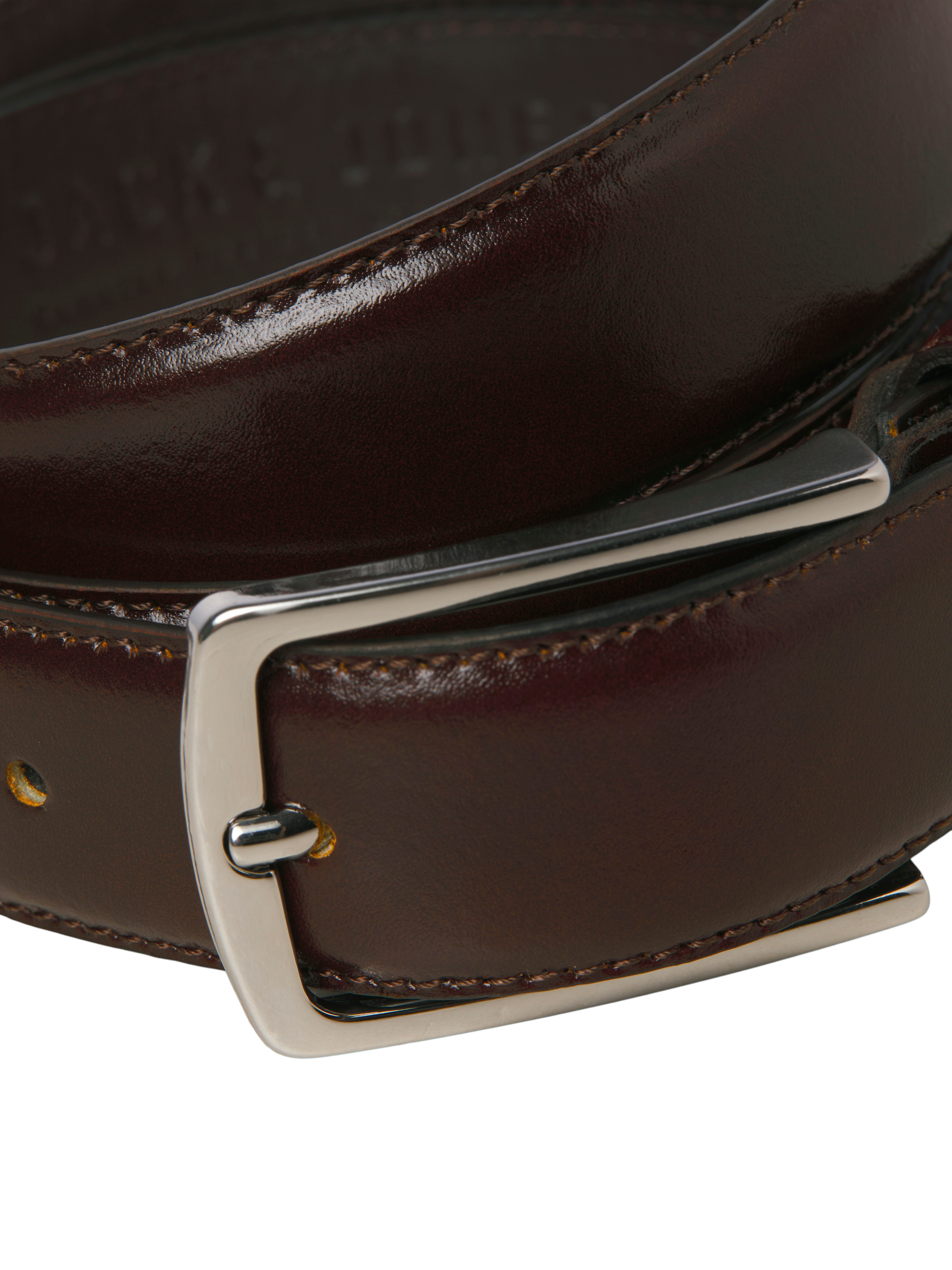 Jack & Jones Leren riem JACCHRISTOPHER BELT NOOS