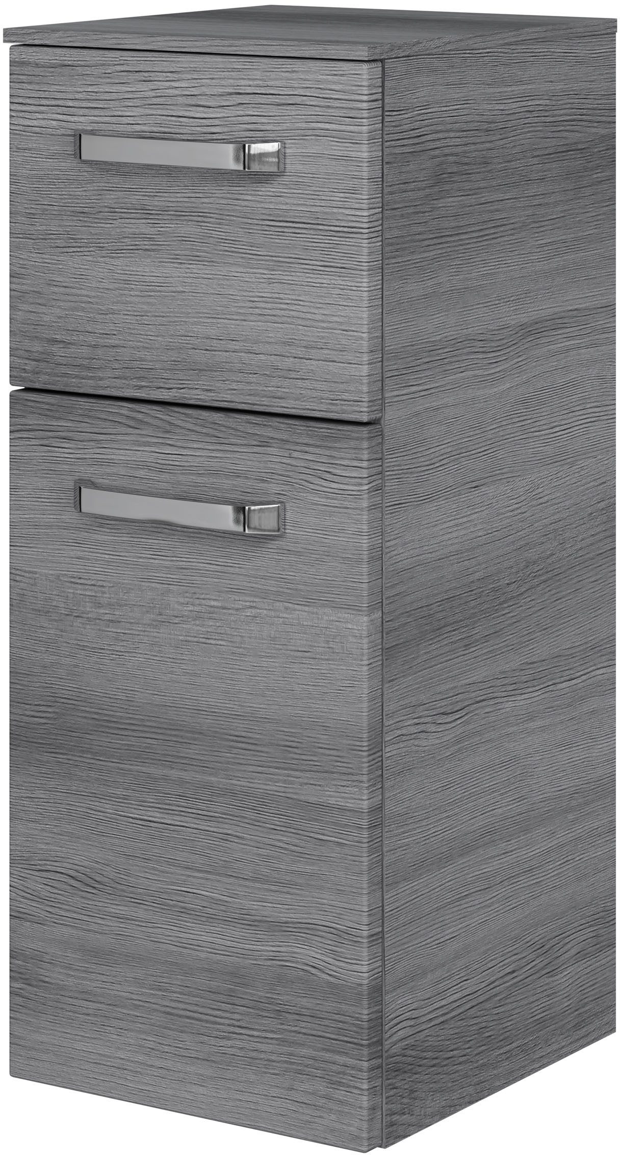 Saphir Onderkast Serie 4010 Badschrank 30cm breit, 1 Tür, 1 Schublade, inkl. Türdämpfer