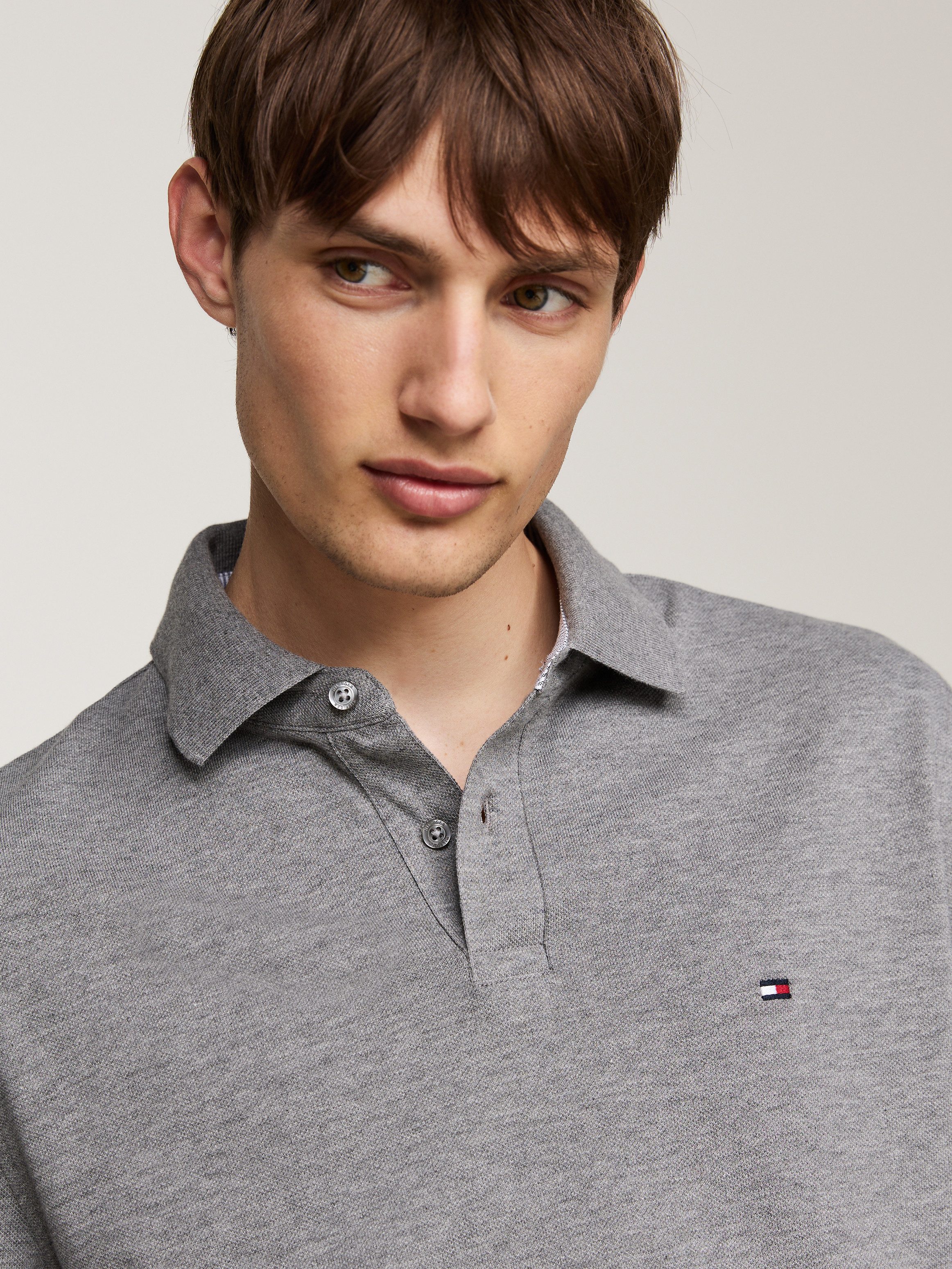 Tommy Hilfiger Poloshirt met lange mouwen 1985 REGULAR LS POLO