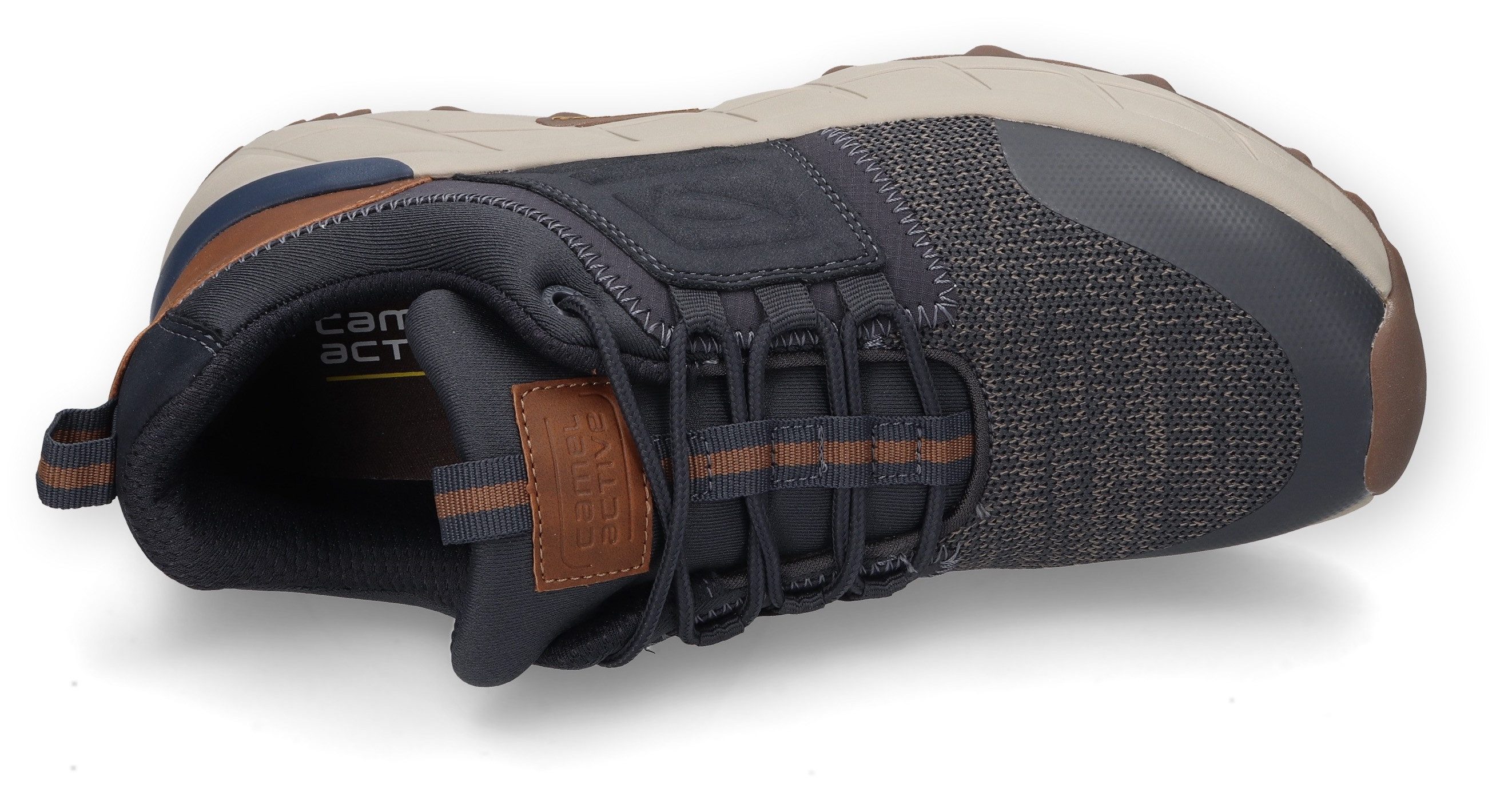 camel active Sneakers , retro sneaker, chunky sneaker, veterschoen voor dagelijks gebruik