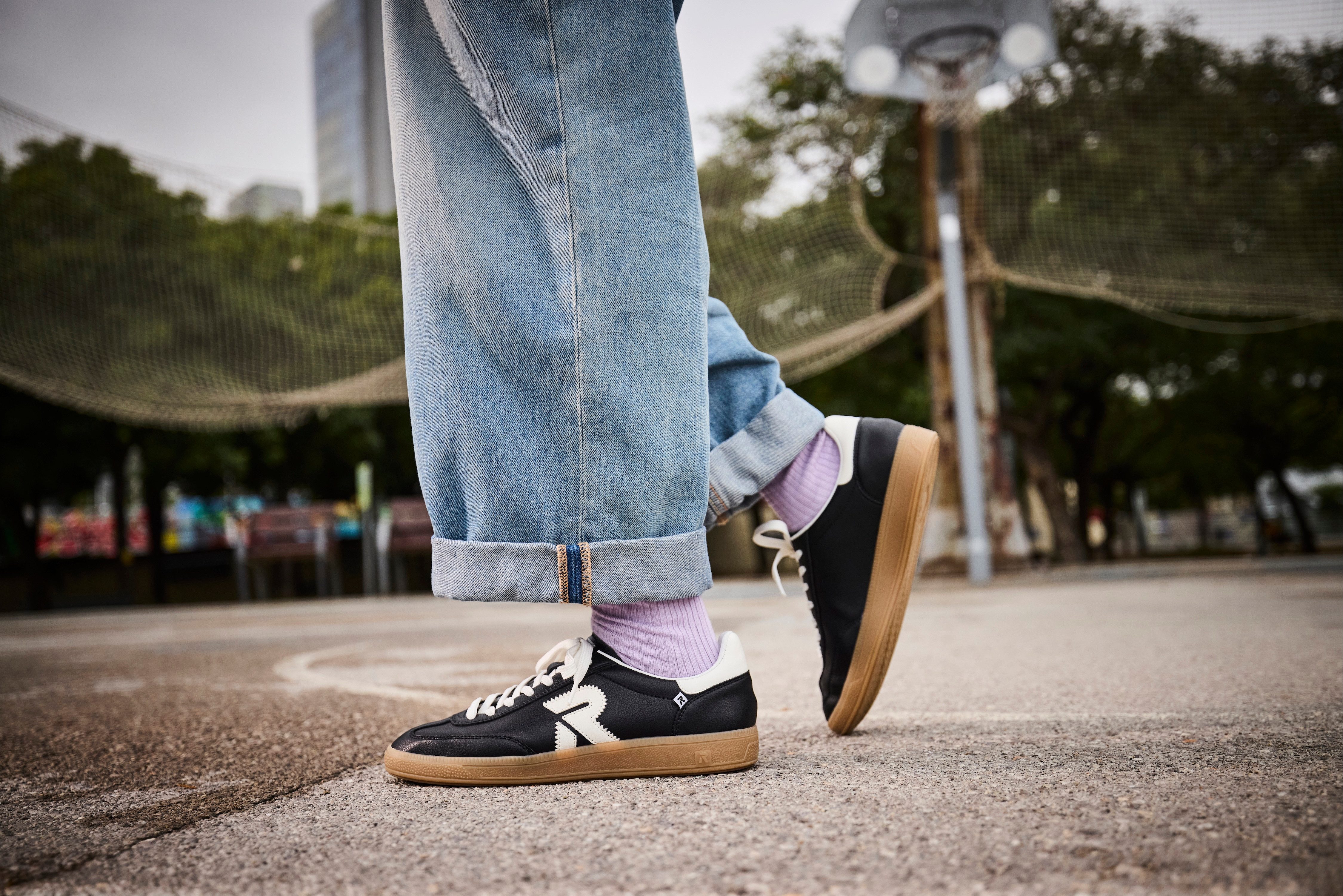 RIEKER Sport Sneakers San Diego Swing2GO Retro-sneakers uit de nieuwe Christoph Kramer-collectie