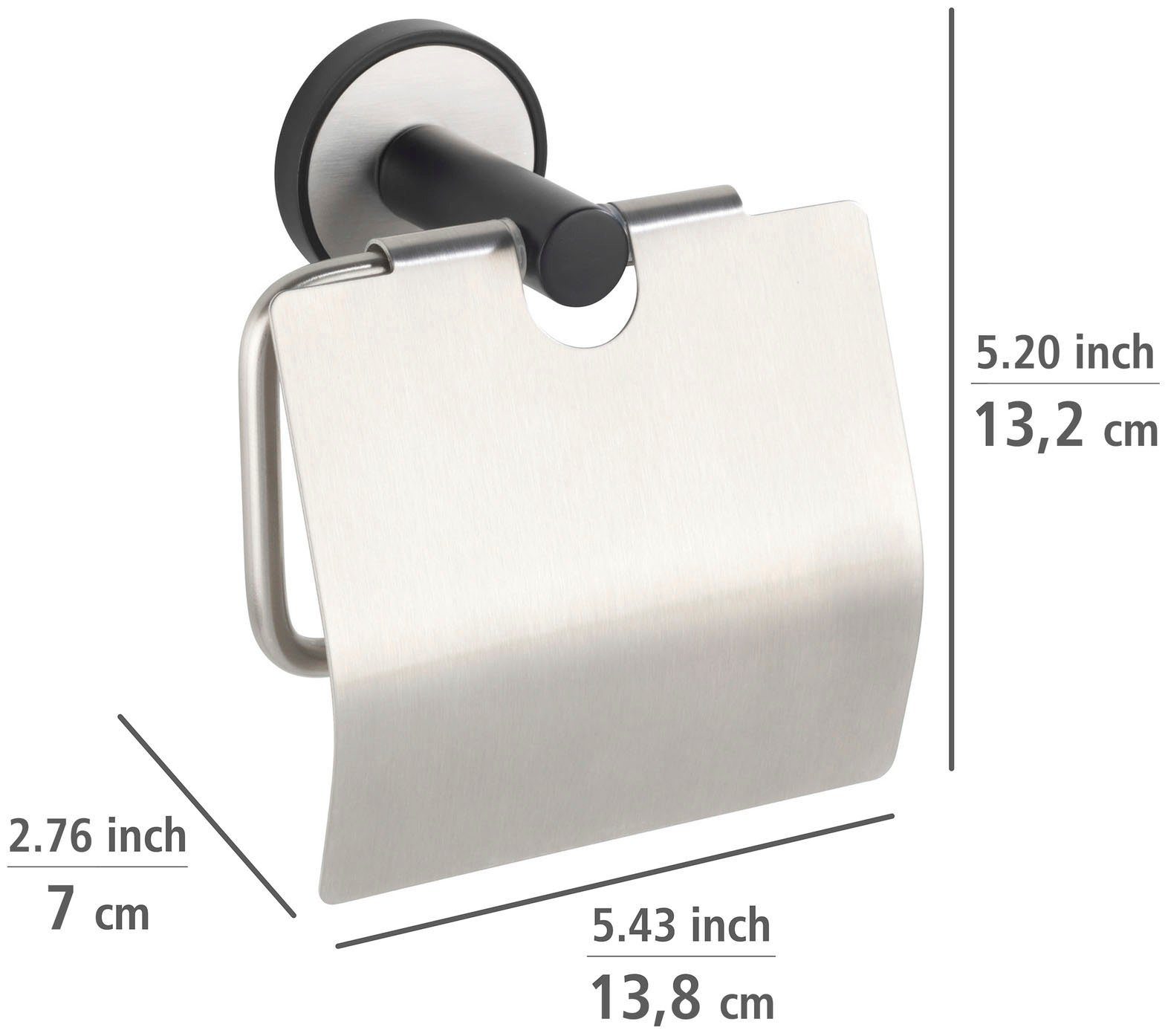 WENKO Toiletrolhouder UV-Loc® Udine Bevestigen zonder boren