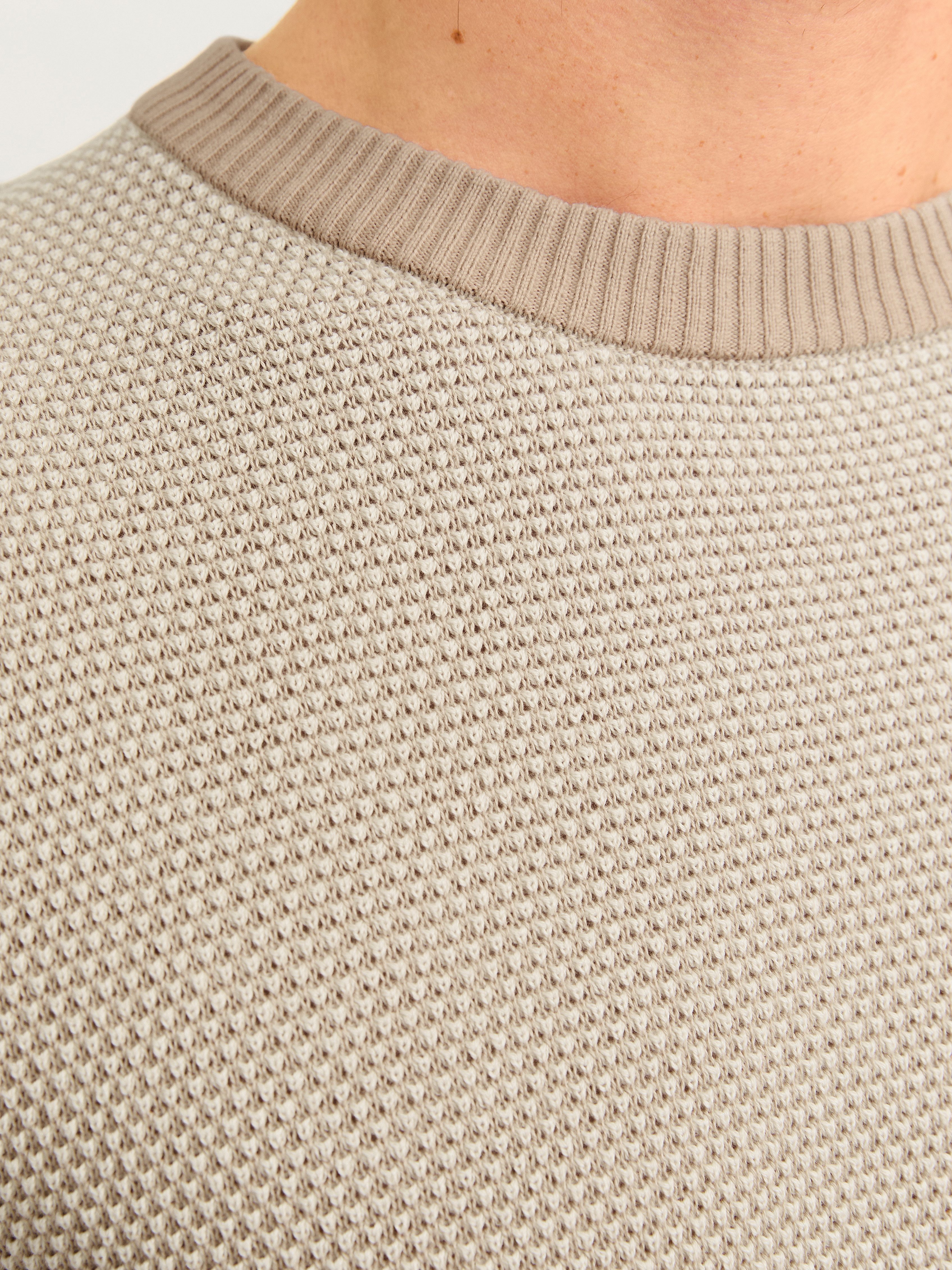 Jack & Jones Trui met ronde hals JJEGLOBE KNIT CREW NECK NOOS