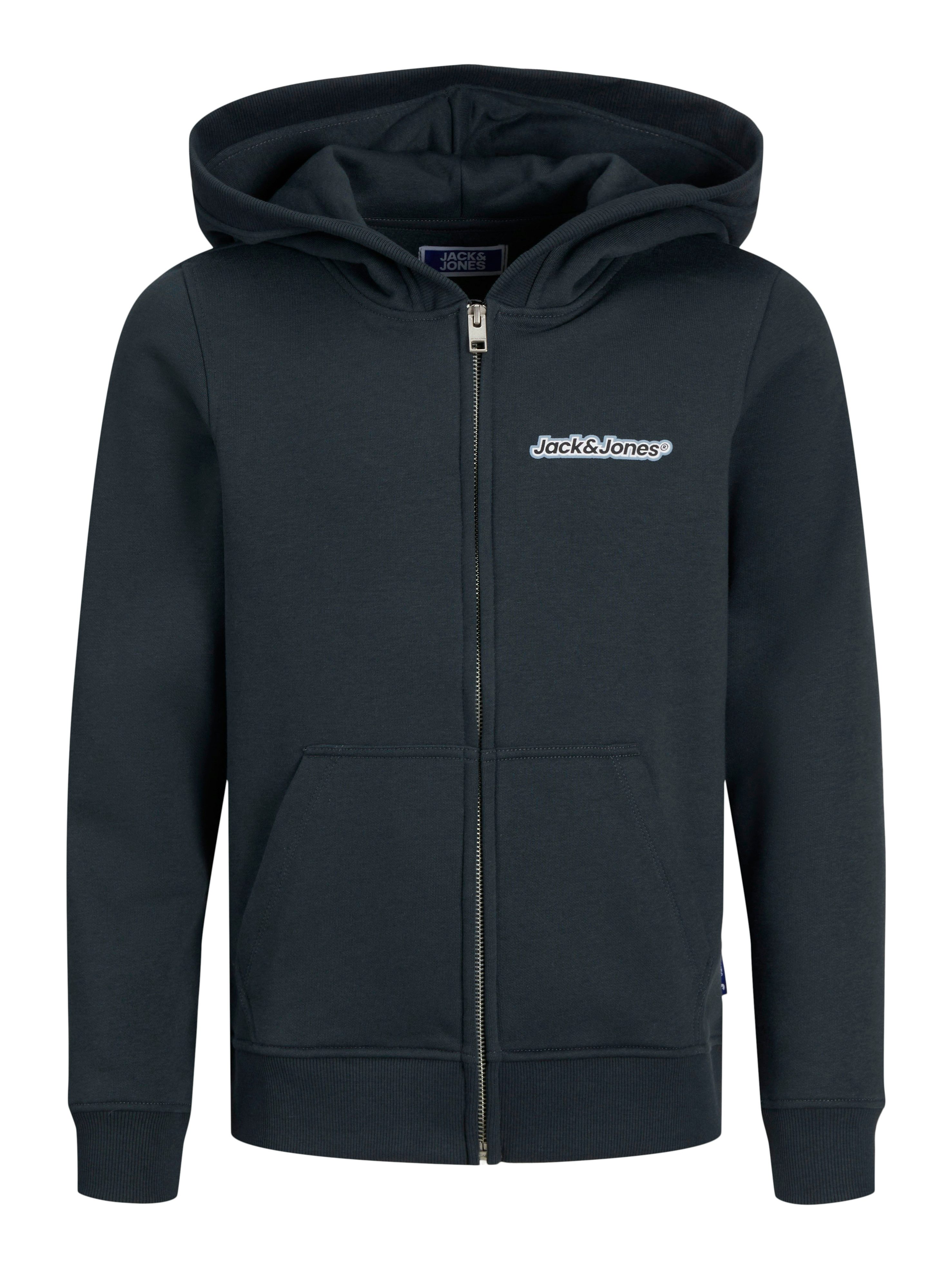 Jack & Jones Junior Capuchonsweatvest JORVESTERBRO NEWTON SWEATZIP HOOD BF JNR