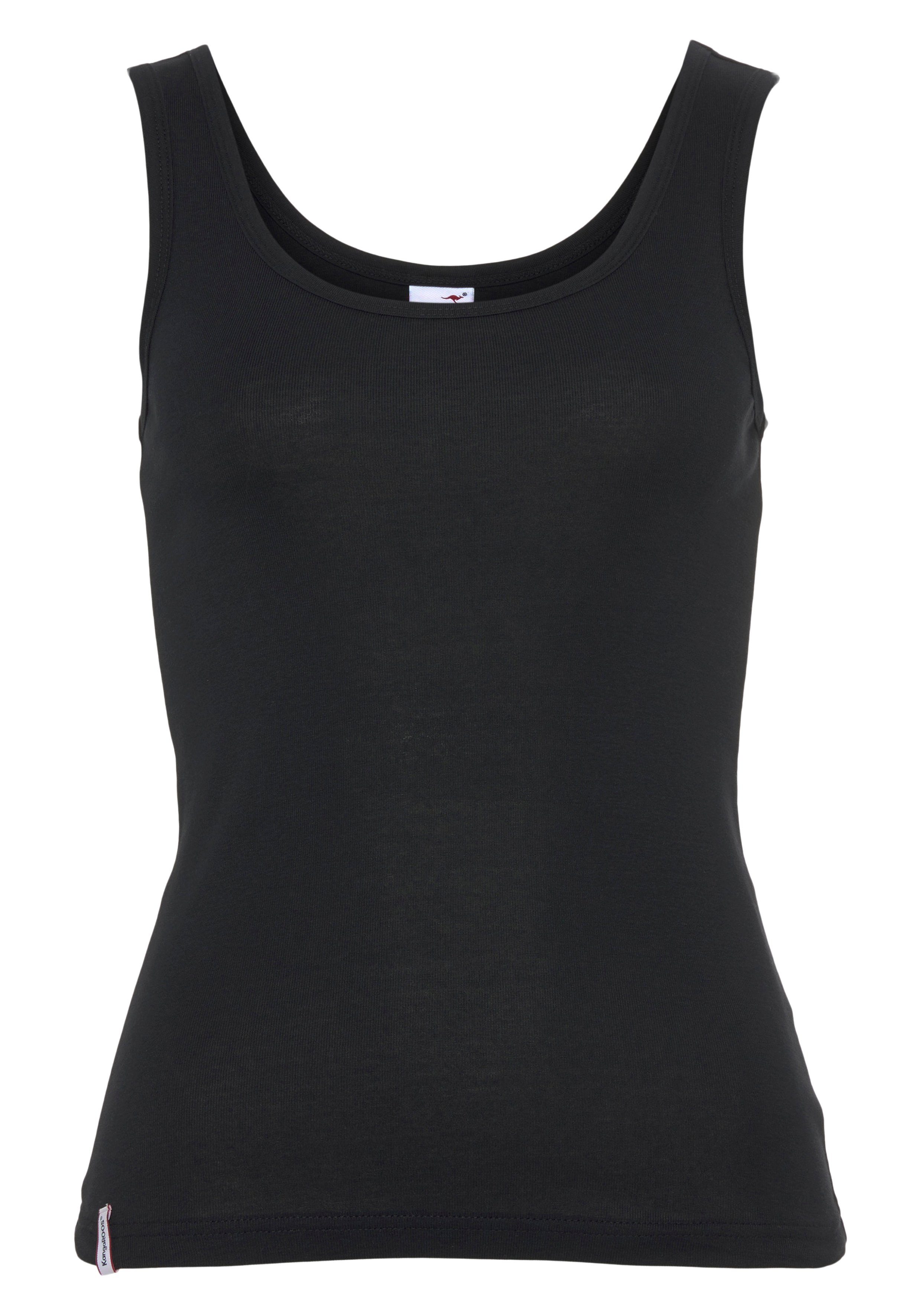 KangaROOS Tanktop één met en één zonder knoopsluiting (2-delig, Set van 2)