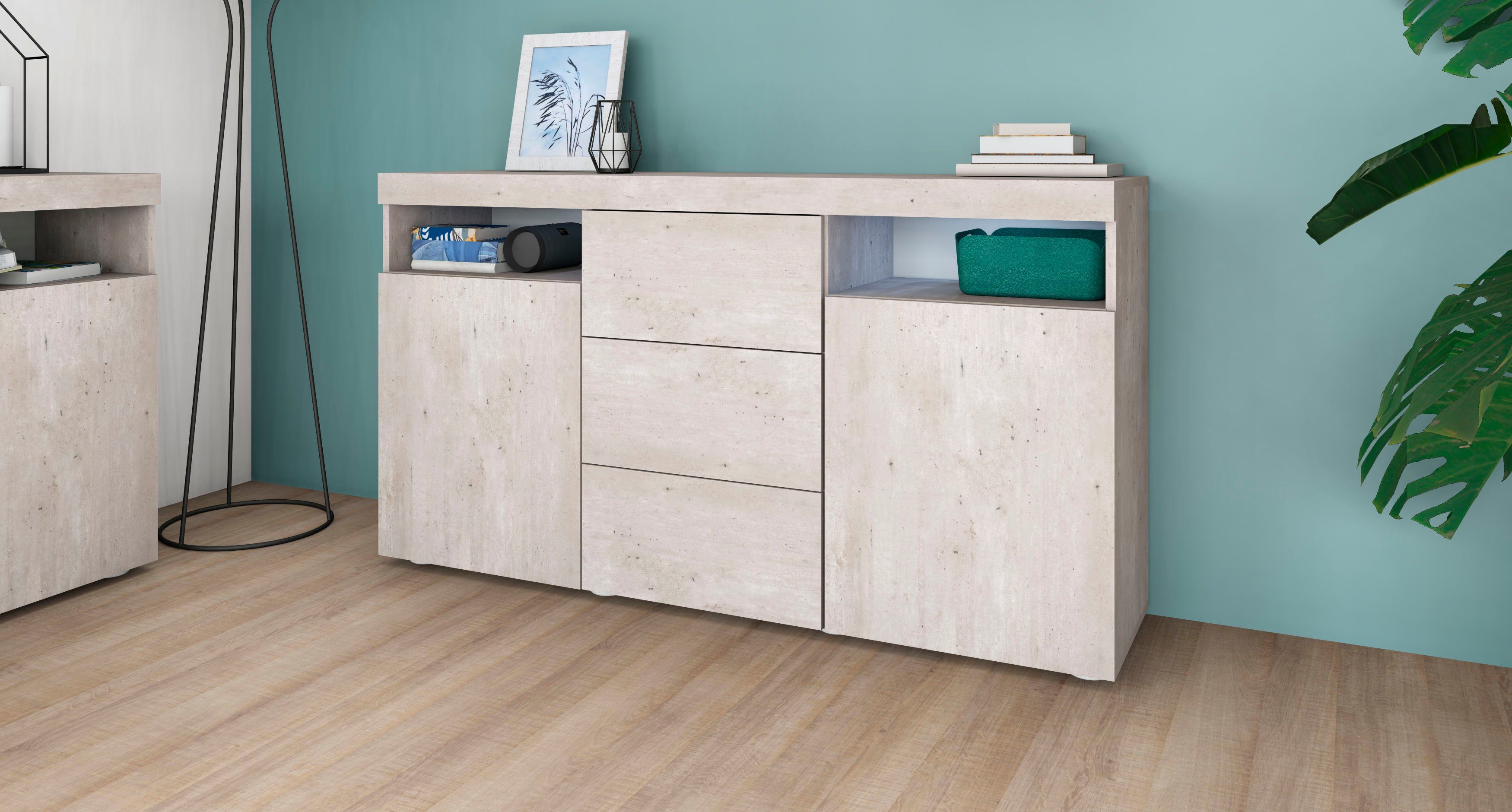 borchardt Möbel Dressoir Kaapstad Breedte 139 cm