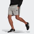 adidas sportswear short aeroready essentials 3-stripes grijs