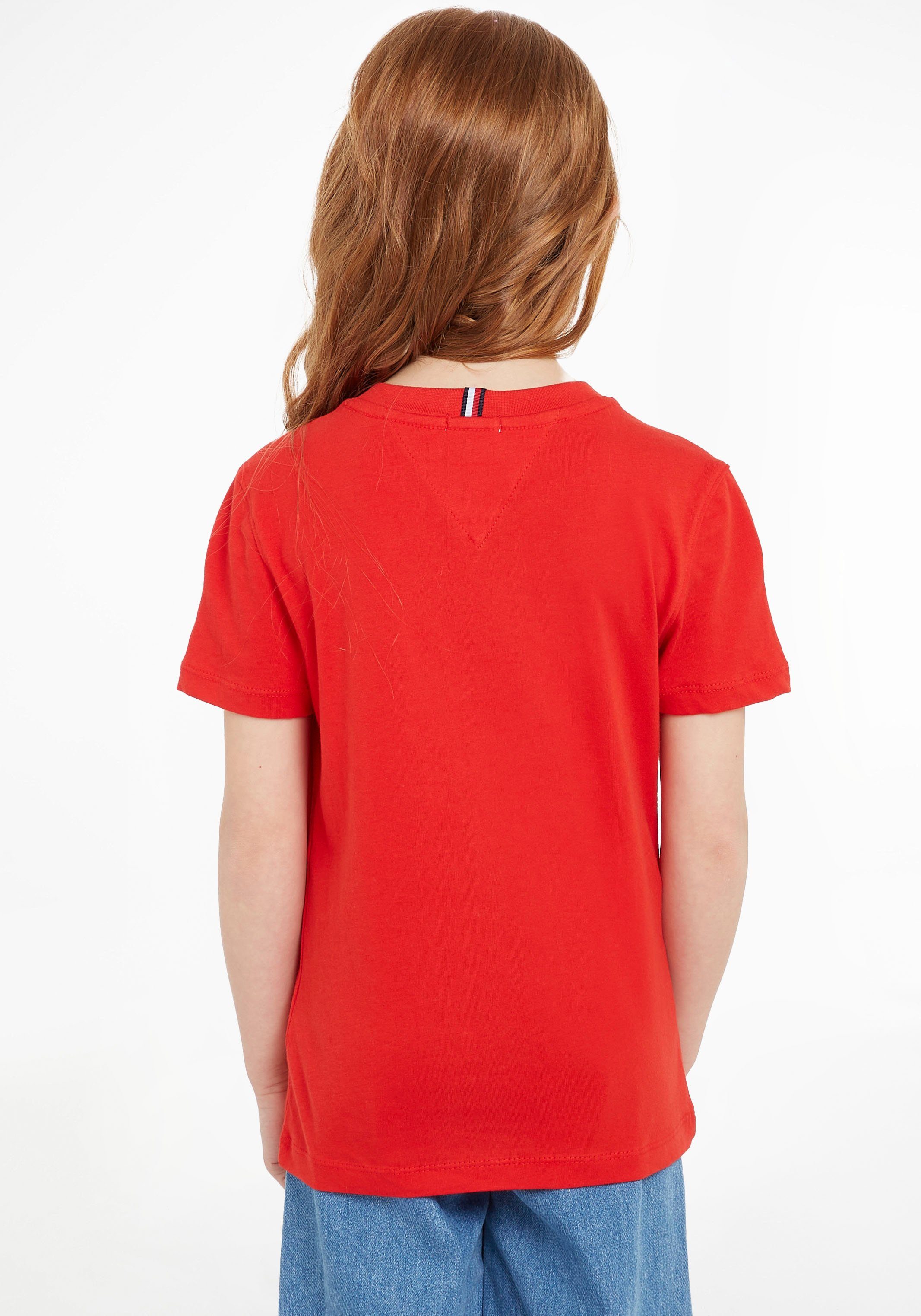 Tommy Hilfiger T-shirt ESSENTIAL TEE Kinderen Kids Junior MiniMe, voor jongens en meisjes