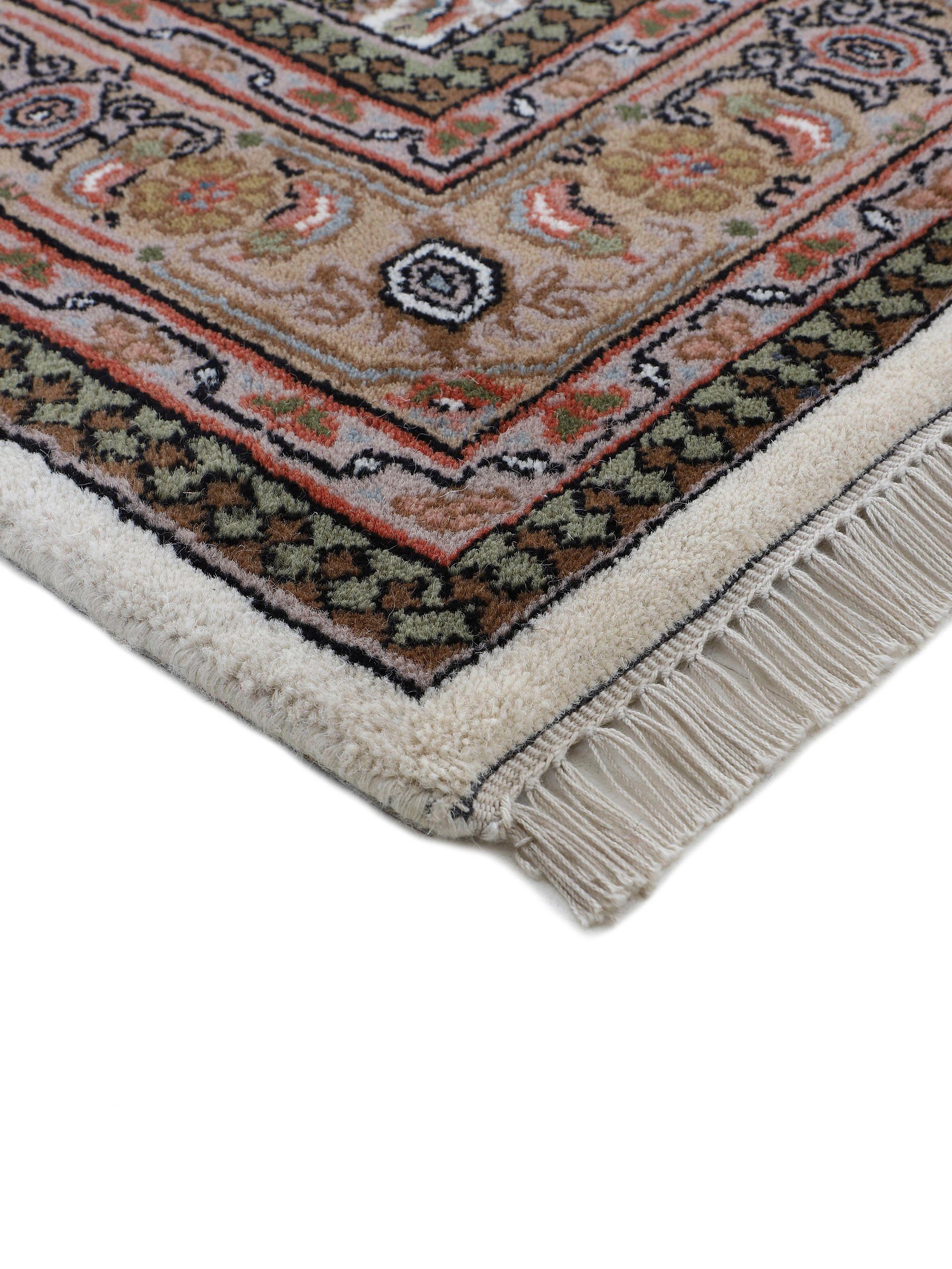 Woven Arts Oosters tapijt Bidjar Herati met de hand geknoopt, woonkamer, zuivere wol