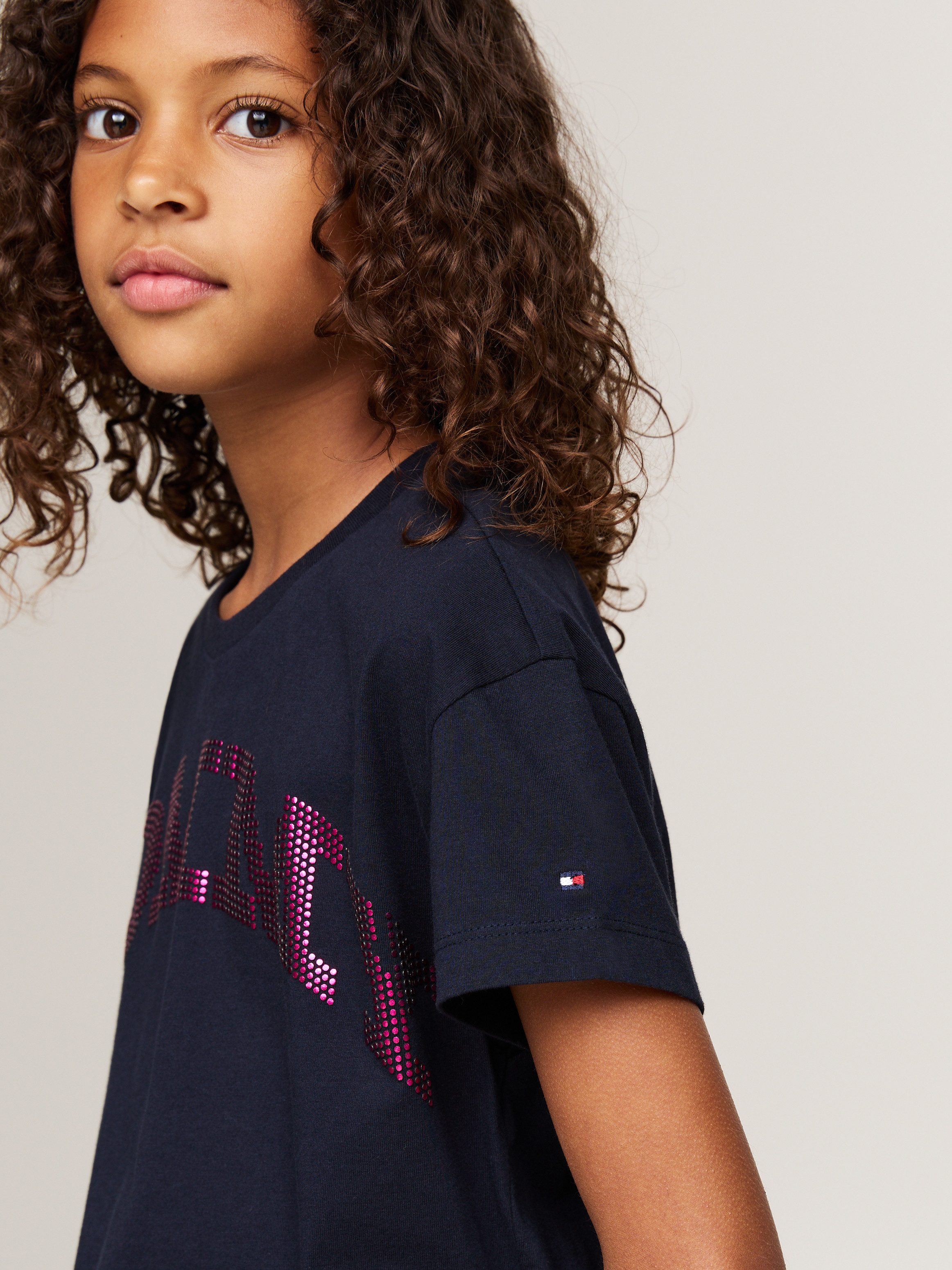 Tommy Hilfiger T-shirt TOMMY DOT FOIL TEE SS