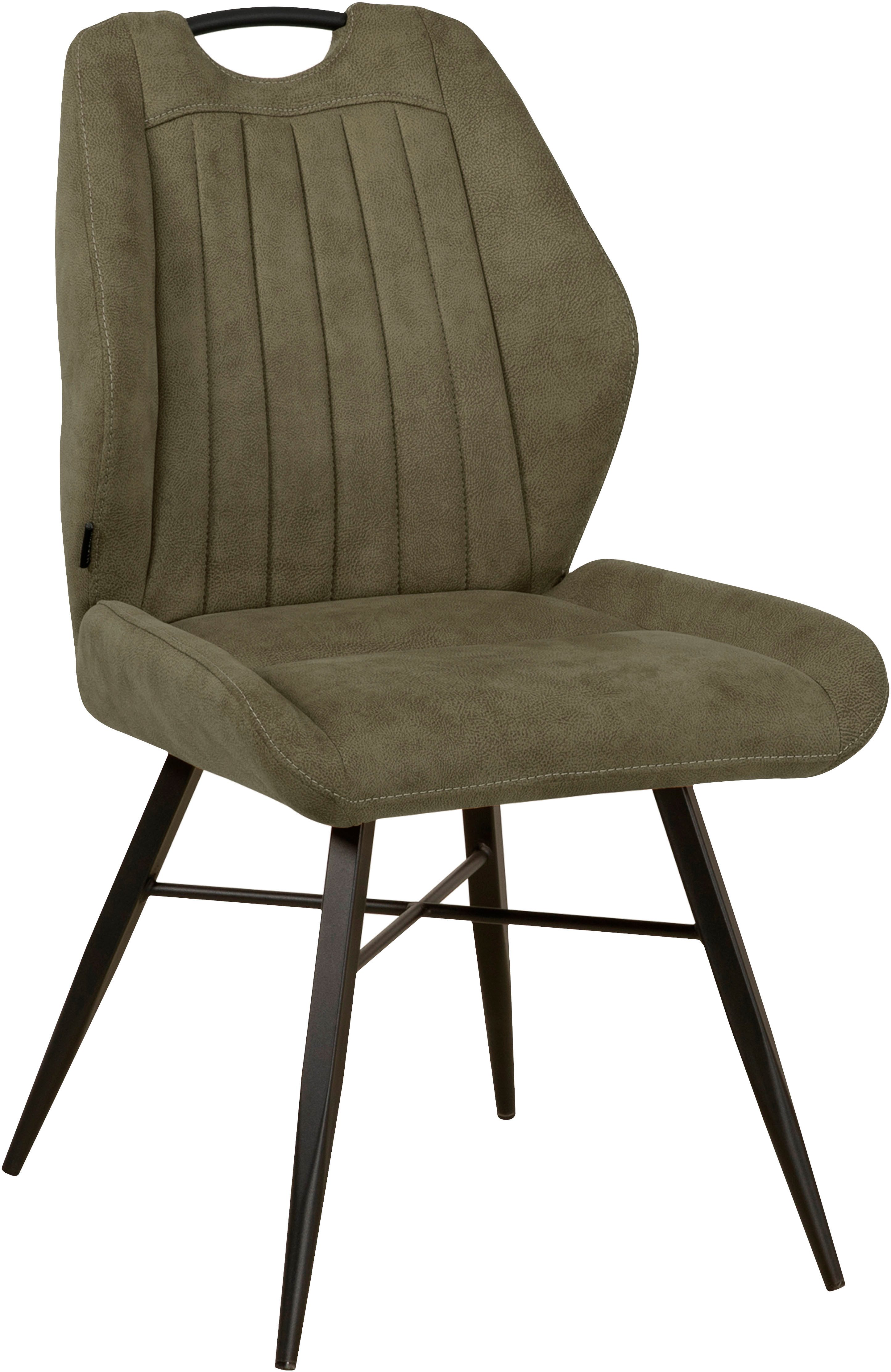 OMG Design Eetkamerstoel Torro comfortabele gestoffeerde stoel, onderhoudsvriendelijke bekleding