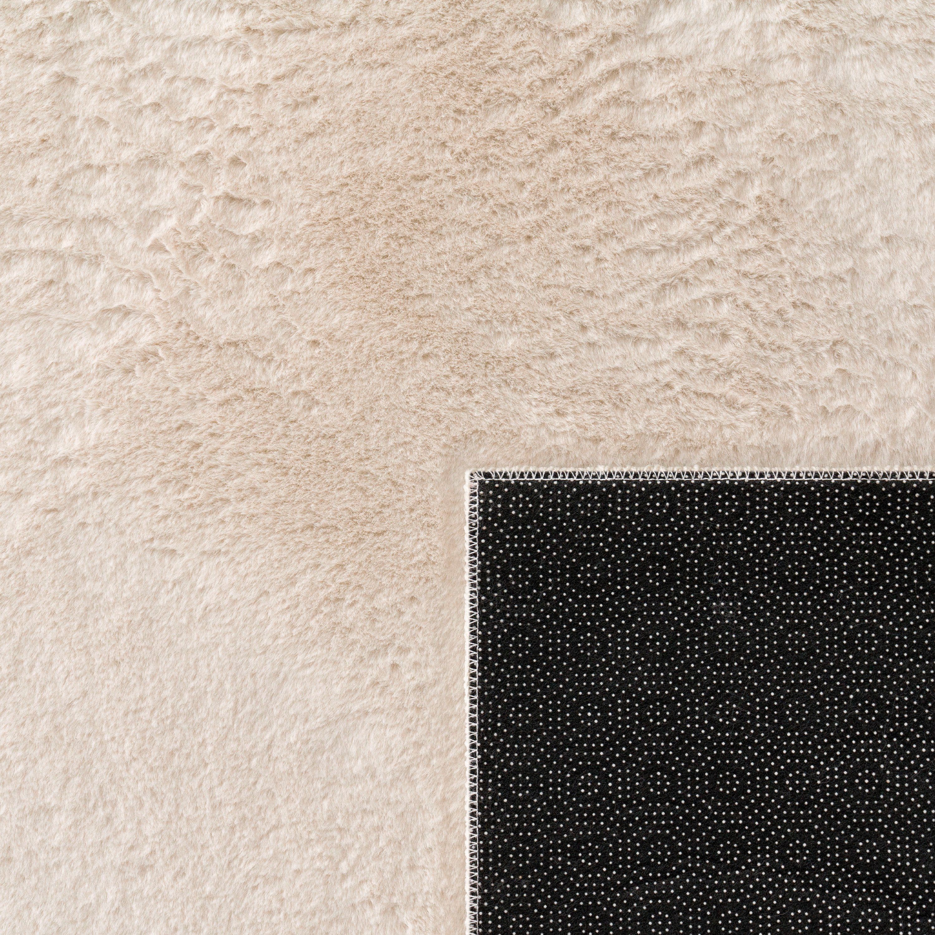 Paco Home Vachtvloerkleed Imitatiebont Soft 380 Lange pool, heerlijk zacht vloerkleed - bijzonder zacht, unikleuren