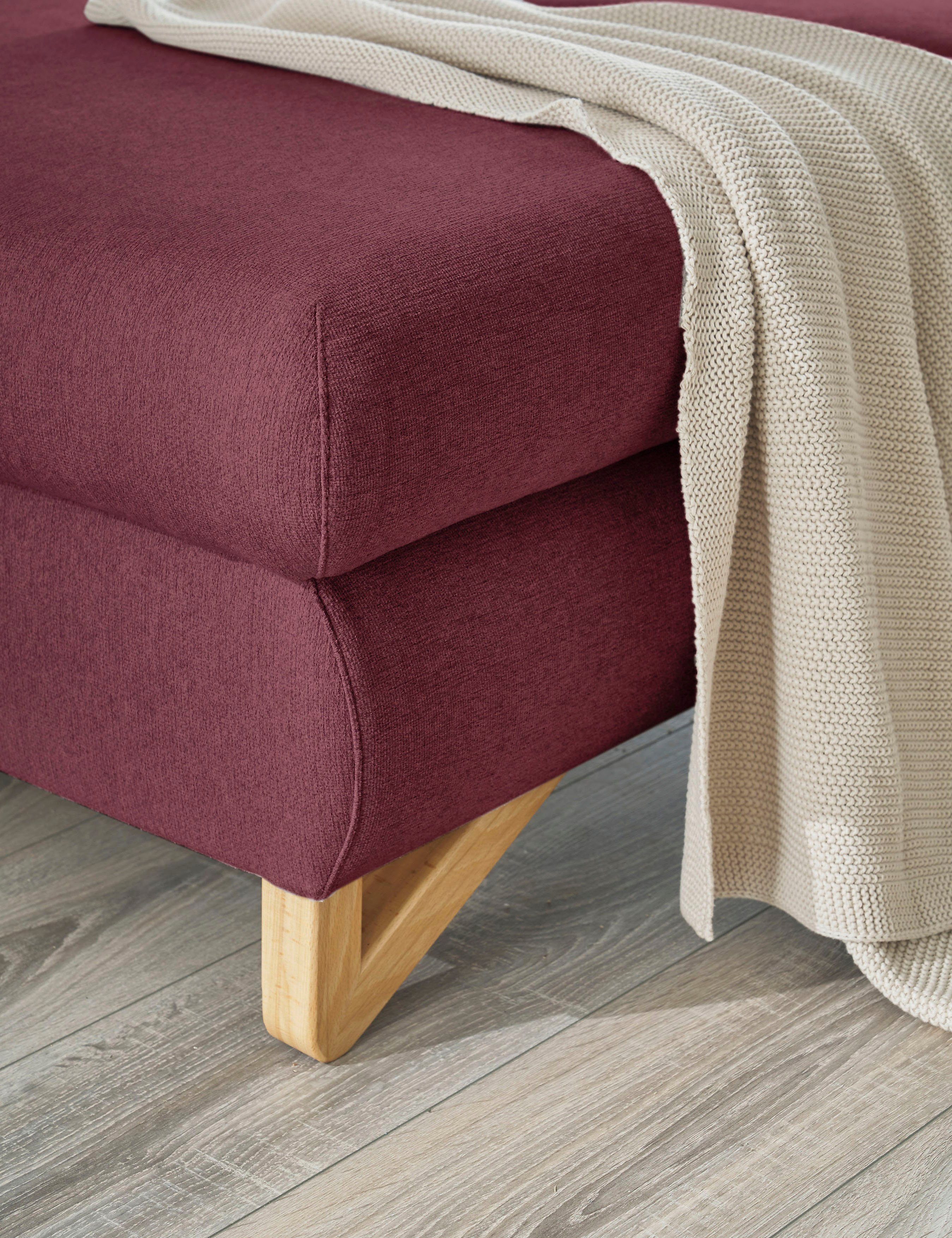INOSIGN Slaapbank City/Giron comfortabele slaapbank (ligoppervlak 245 x 138 cm) en bedlade