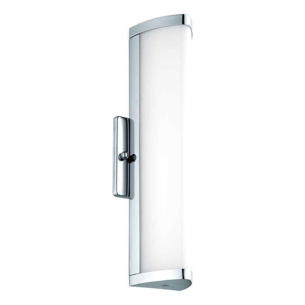 EGLO Led-wandlamp GITA 2 wandlamp, chroom, wit, IP44, spiegel lamp, badkamerlamp