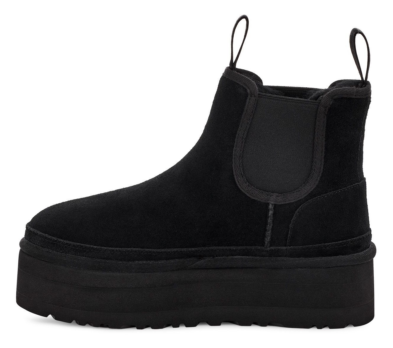UGG Chelsea-boots NEUMEL PLATFORM CHELSEA plateau laarzen, winterlaarzen met praktische aantrek lussen