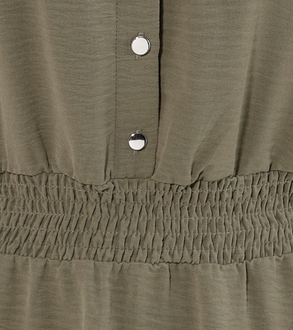 Aniston CASUAL Zomerjurk met smokboord in de taille - nieuwe collectie