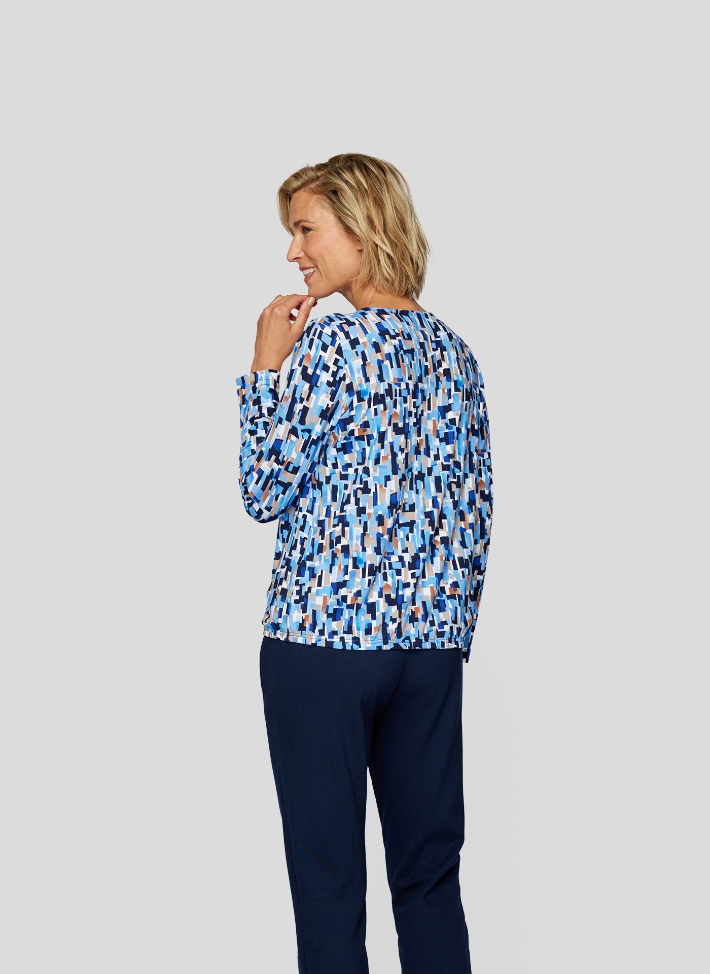 Rabe Shirt met lange mouwen met grafisch patroon