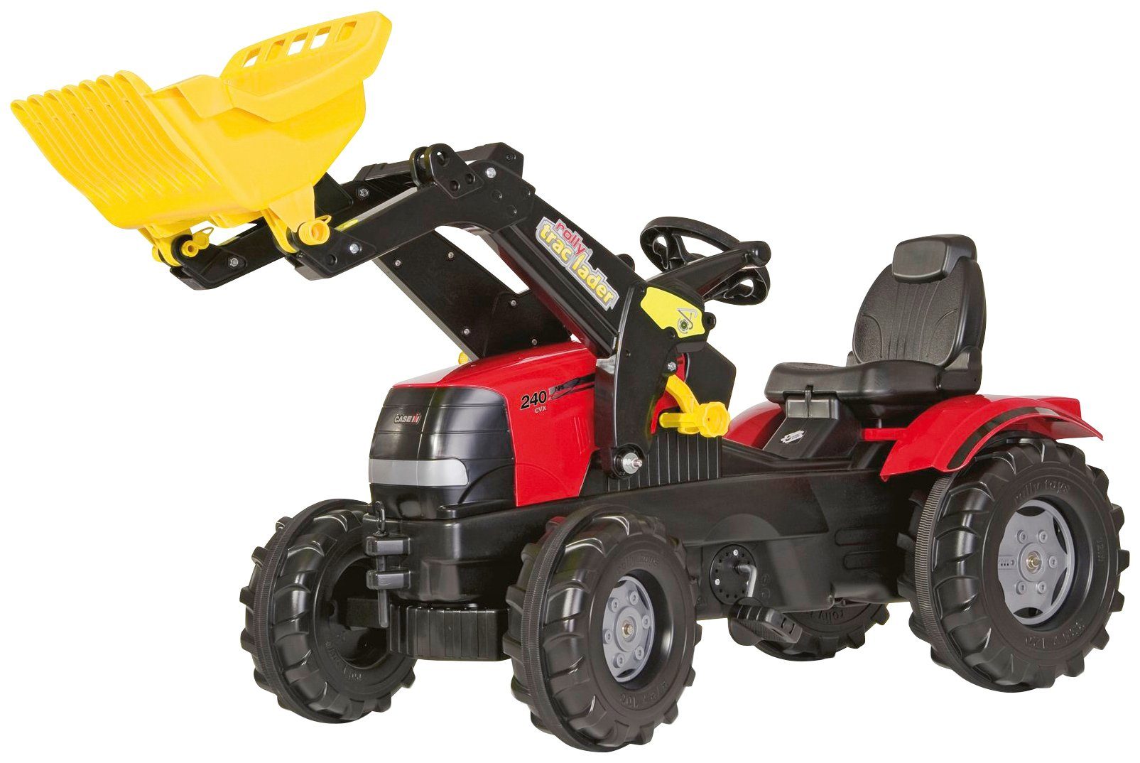 rolly toys® Trapauto Case Puma CVX 240 Kindertractor met lader