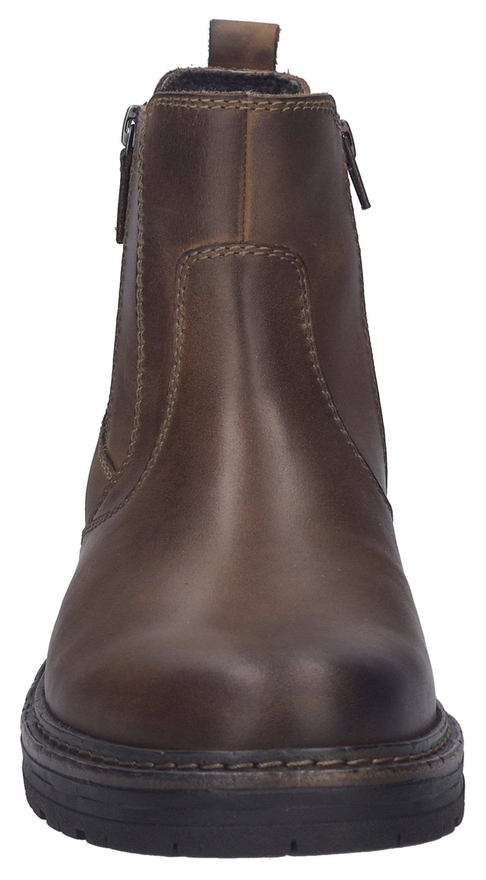 Josef Seibel Chelsea-boots Curtis 51 Bikerboots, comfortlaarzen met profielzool