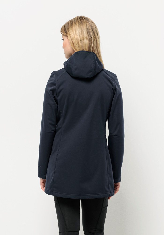 Jack Wolfskin Softshell-jas WINDHAIN COAT W