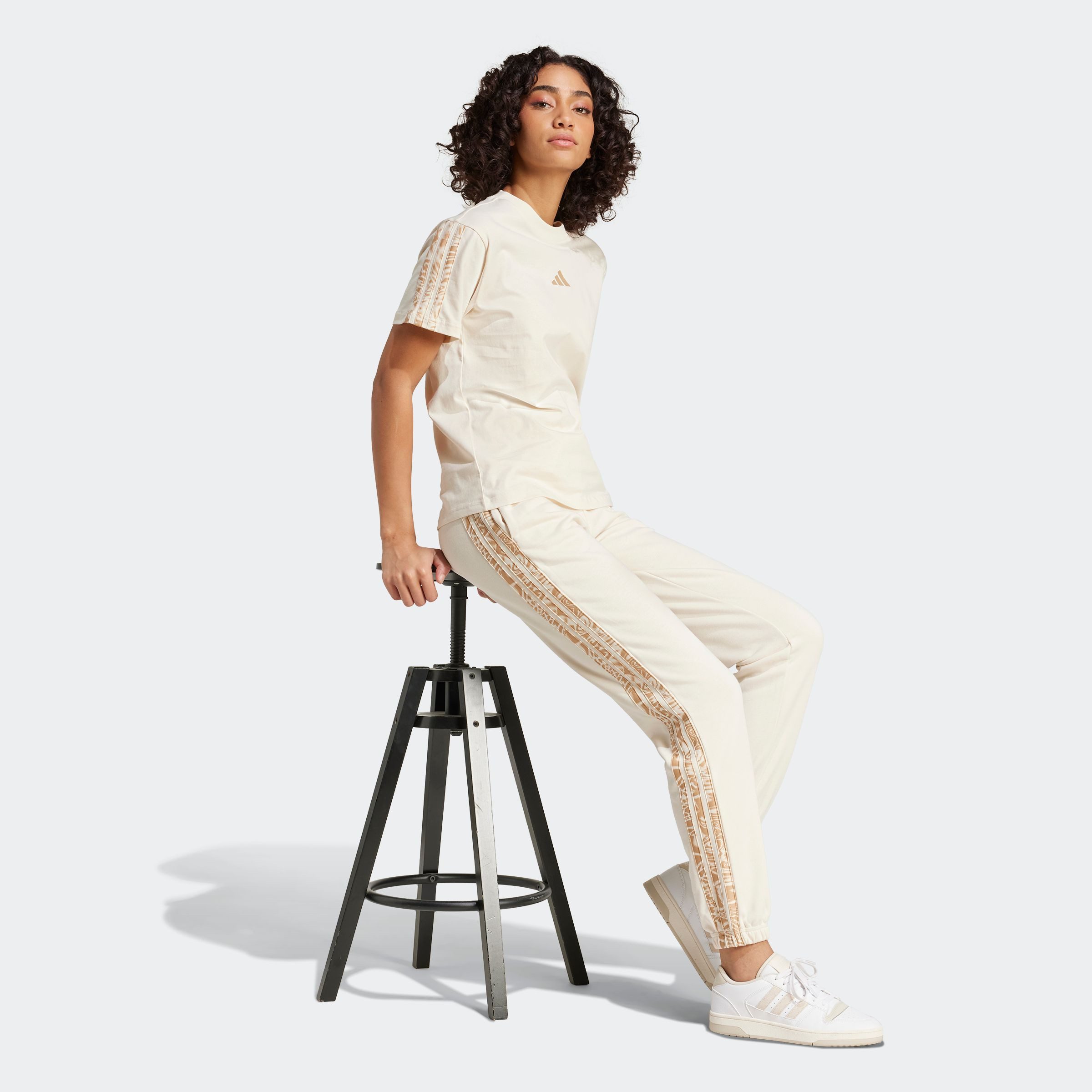 adidas Sportswear Sportbroek W ANML 3S FT PT (1-delig)