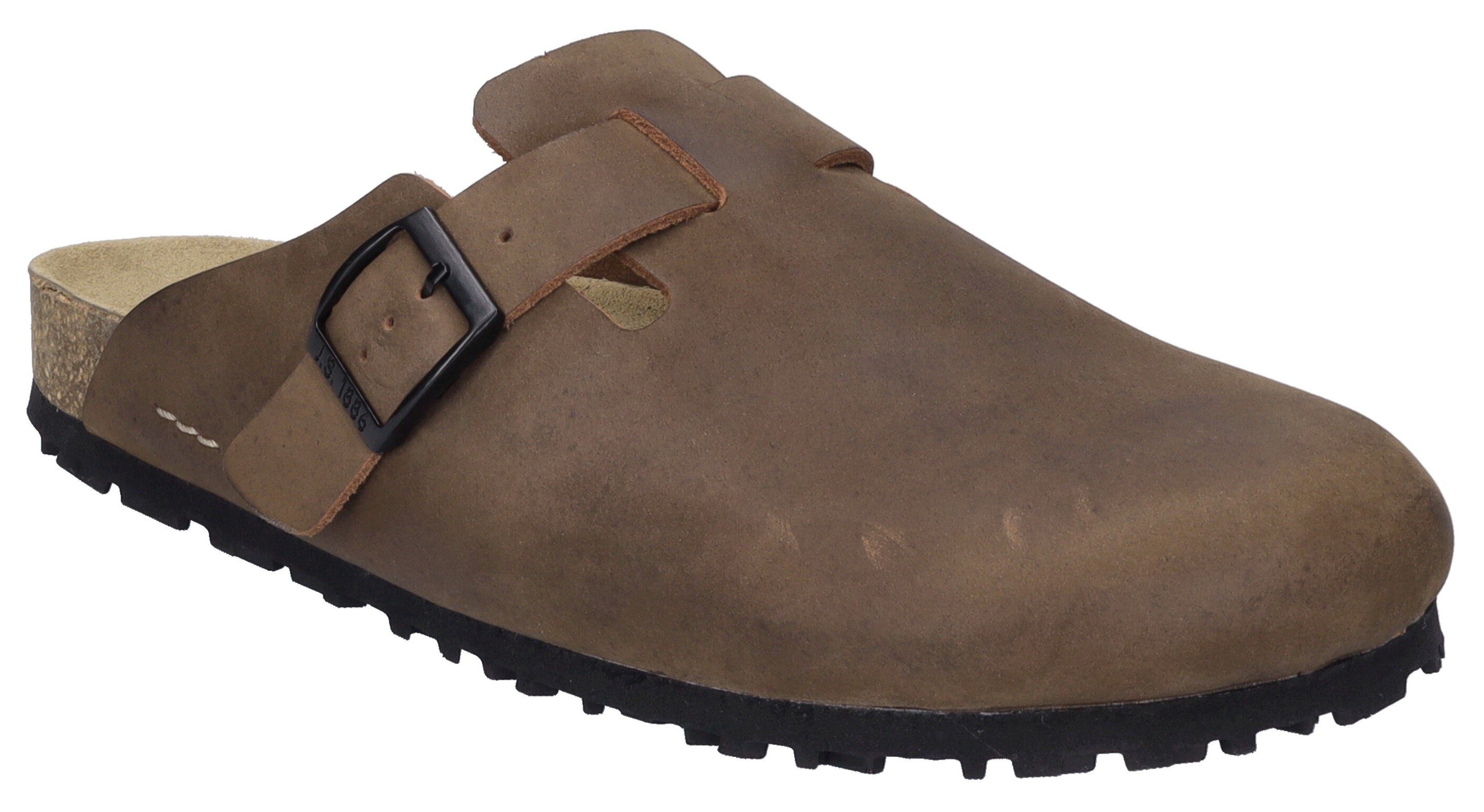 Josef Seibel Clogs Josef 04 , zomerschoen, slippers, vakantie, met comfortabel voetbed unisex clogs maat 49 EU bruin