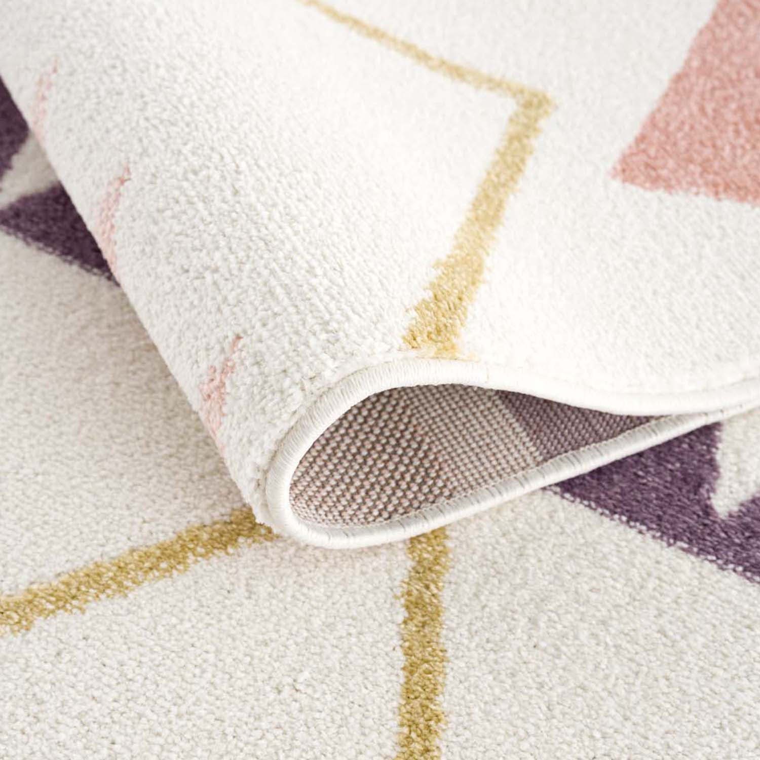 Carpet City Kindervloerkleed Anime9382 Speelkleed, zigzag, zachte pool, gemakkelijk in onderhoud, kinderkamer