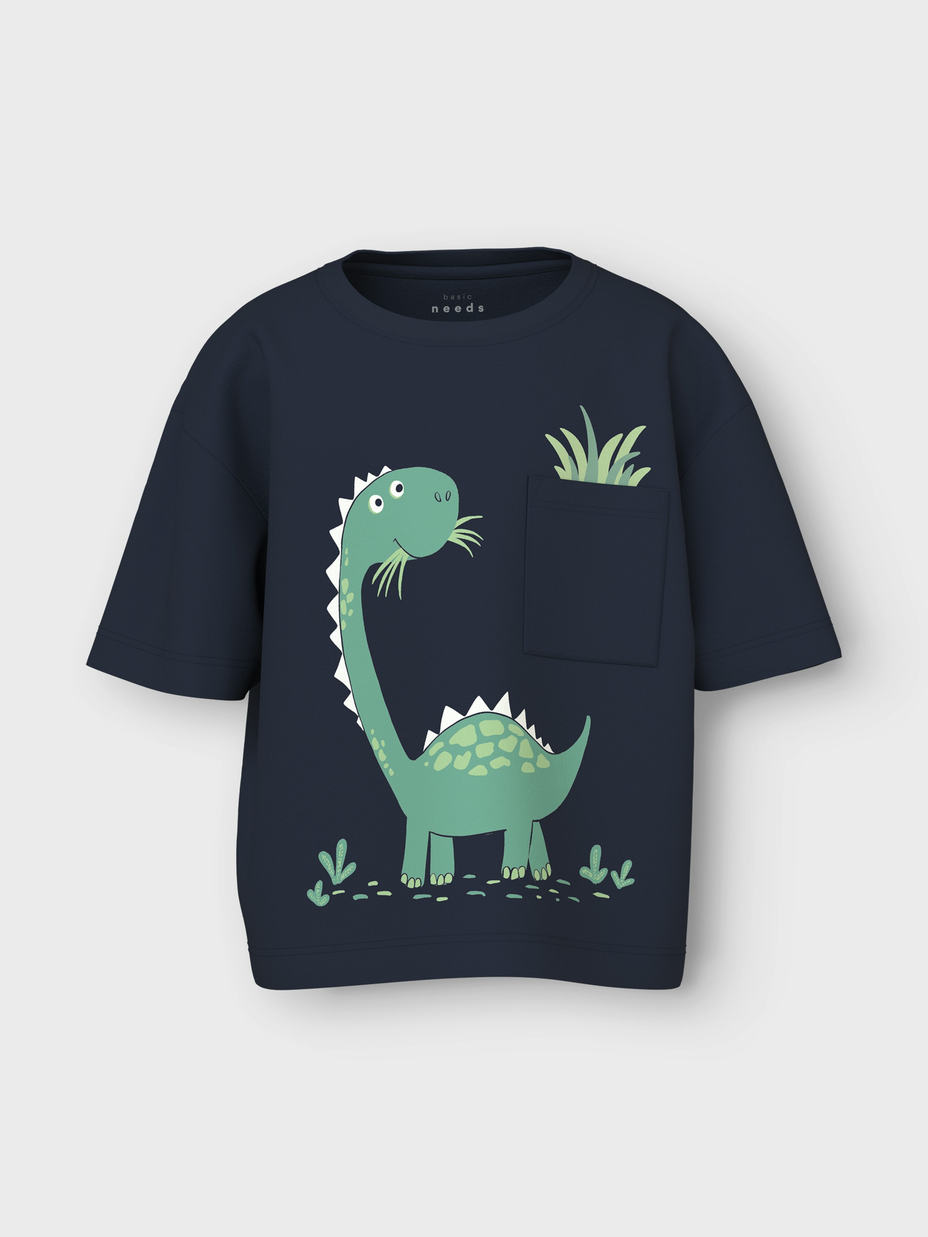Name It Shirt met korte mouwen NMMVILIAN 2P SS RLX TOP (set, 2-delig)