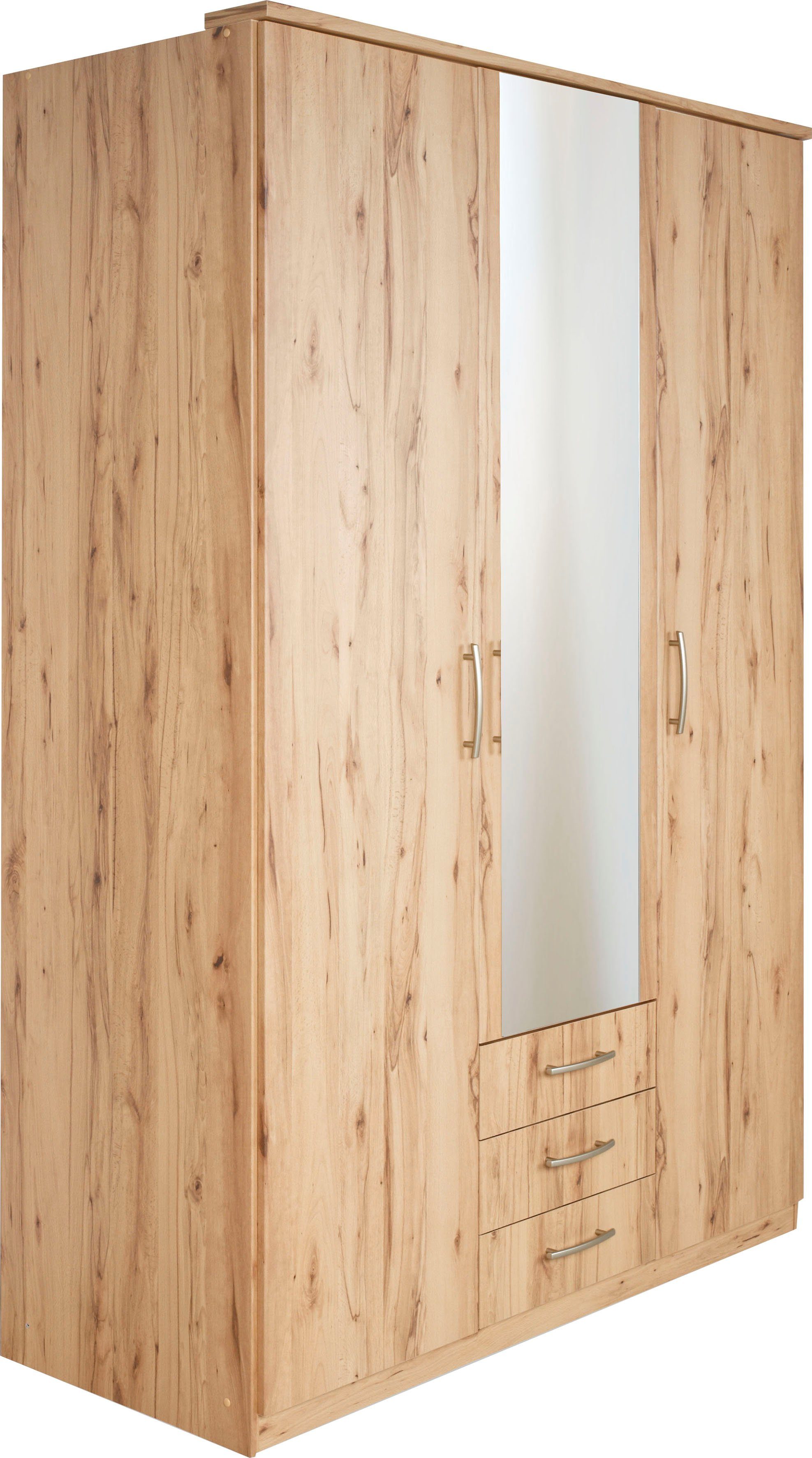 priess Kledingkast Husum met decoratieve krans, optioneel met lades