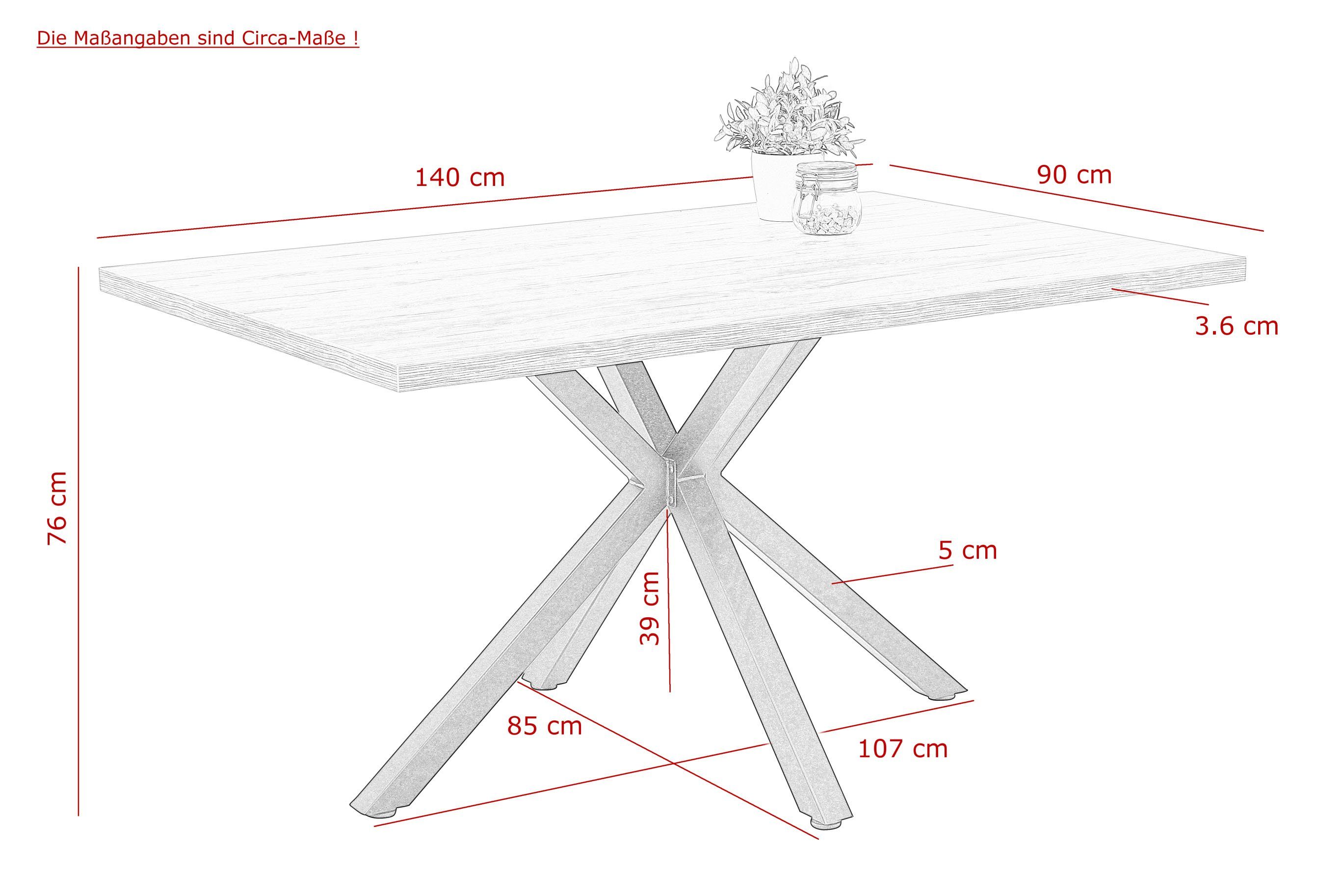 HELA Eethoek CLEO tafelgroep bestseller Schaalstoelen tafel woonkamer eetkamer (set, 5-delig)