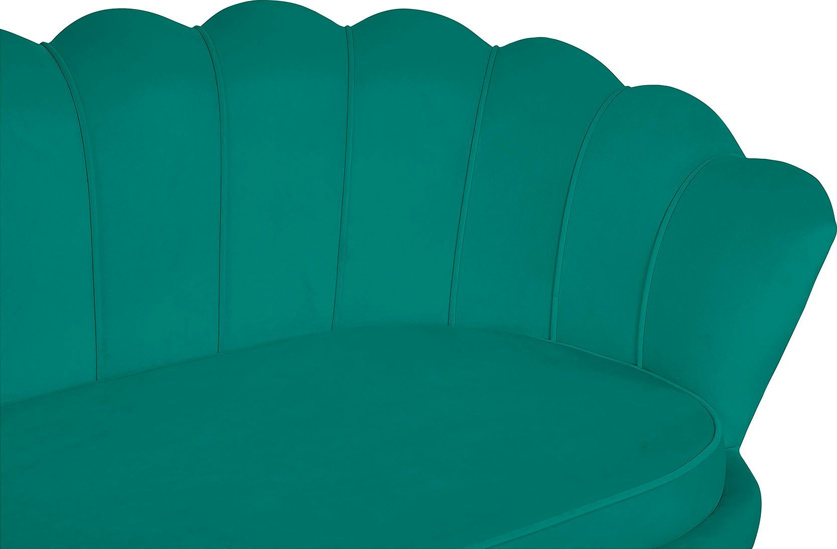 SalesFever 3-zitsbank Clam opvallend schelpdesign, breedte 180 cm