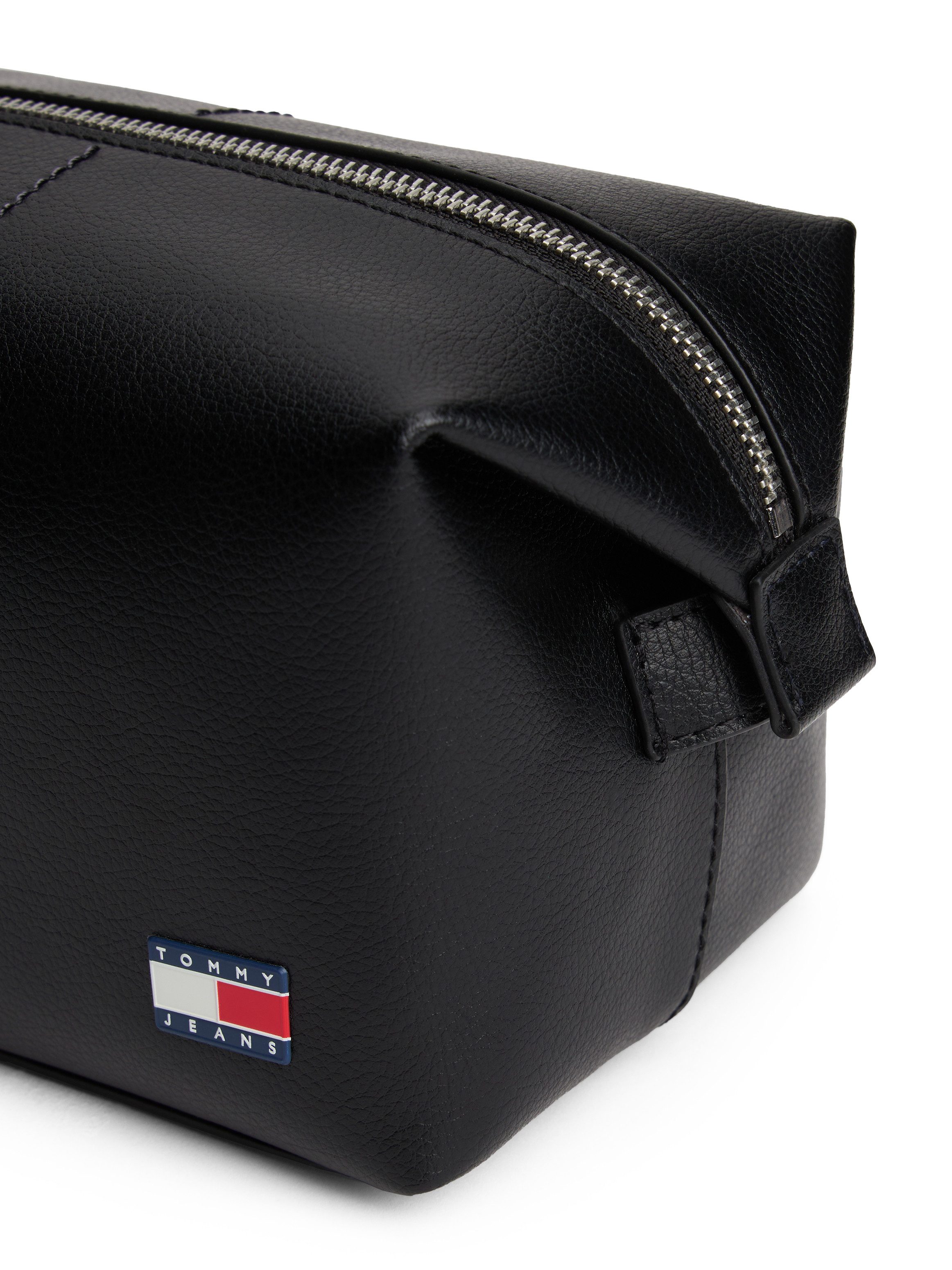 TOMMY JEANS Toilettas TJM HERITAGE LEATHER WASHBAG