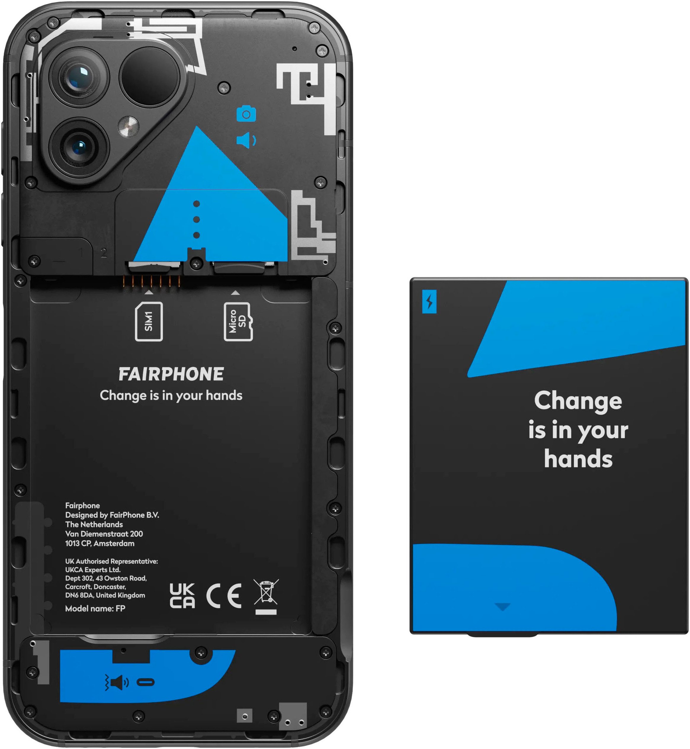 Fairphone Smartphone 5 128GB, 128 GB