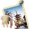 wall-art poster yasaka pagode japan poster, artprint, wandposter (1 stuk) multicolor