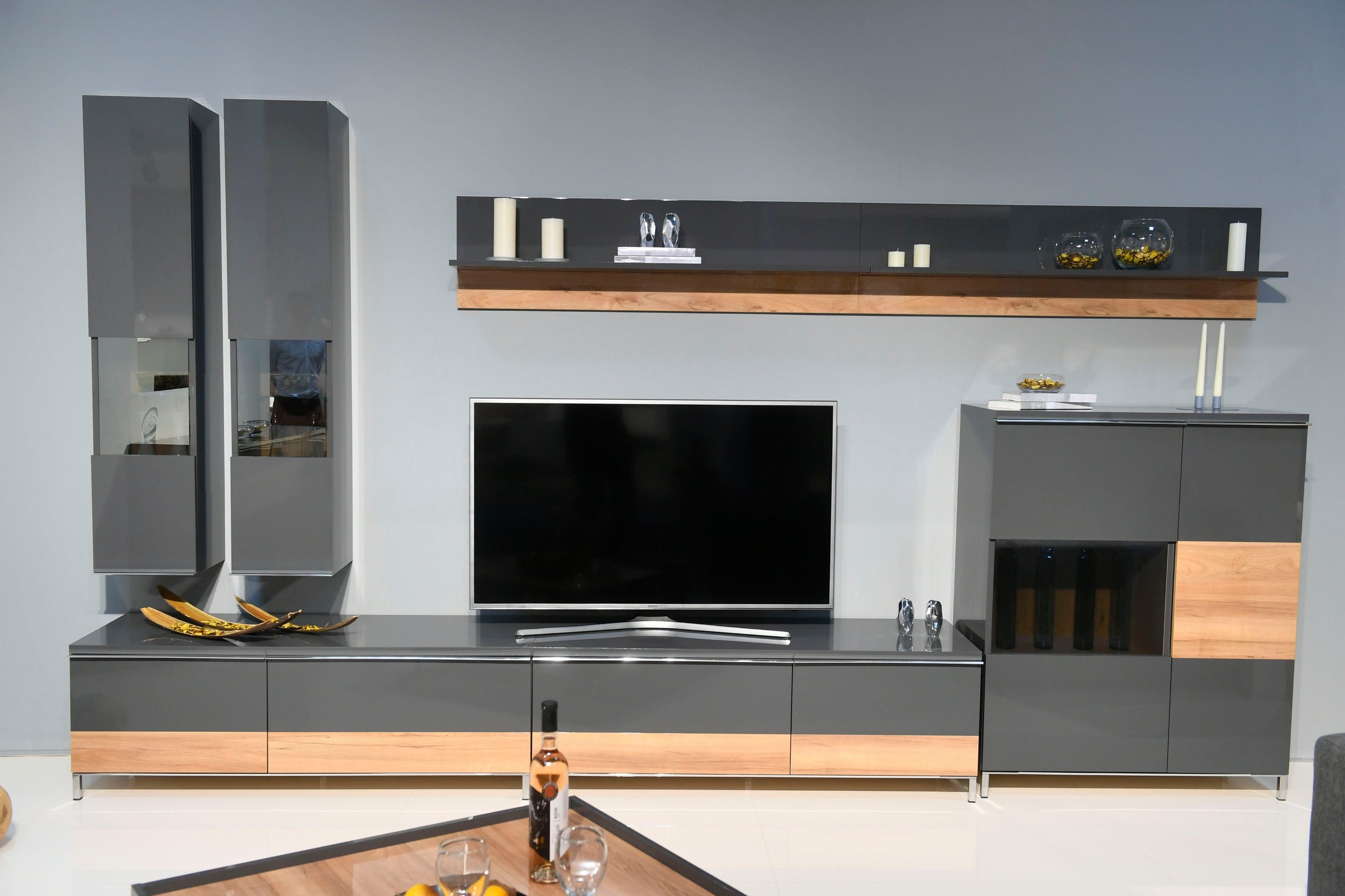 Places of Style Tv-meubel Onyx Kast met soft-close functie, in twee breedtes, tv-tafel