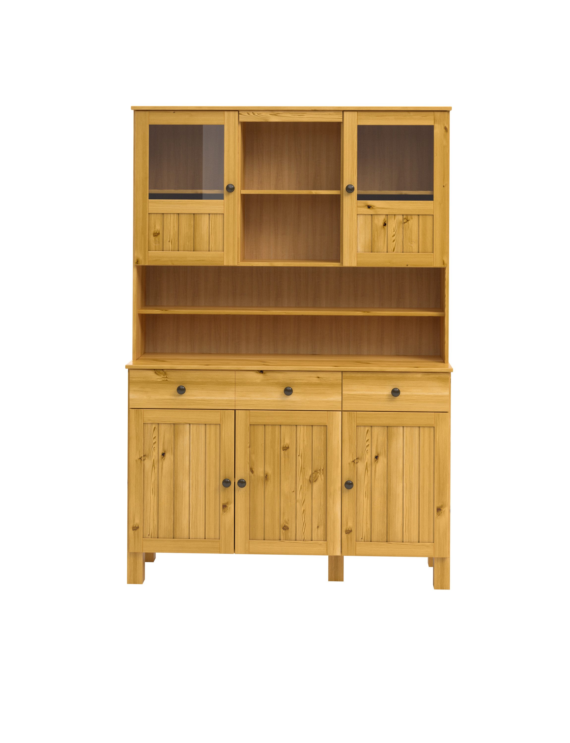 Home affaire Keukenbuffet Alby2 Met metalen grepen, breedte 125 cm