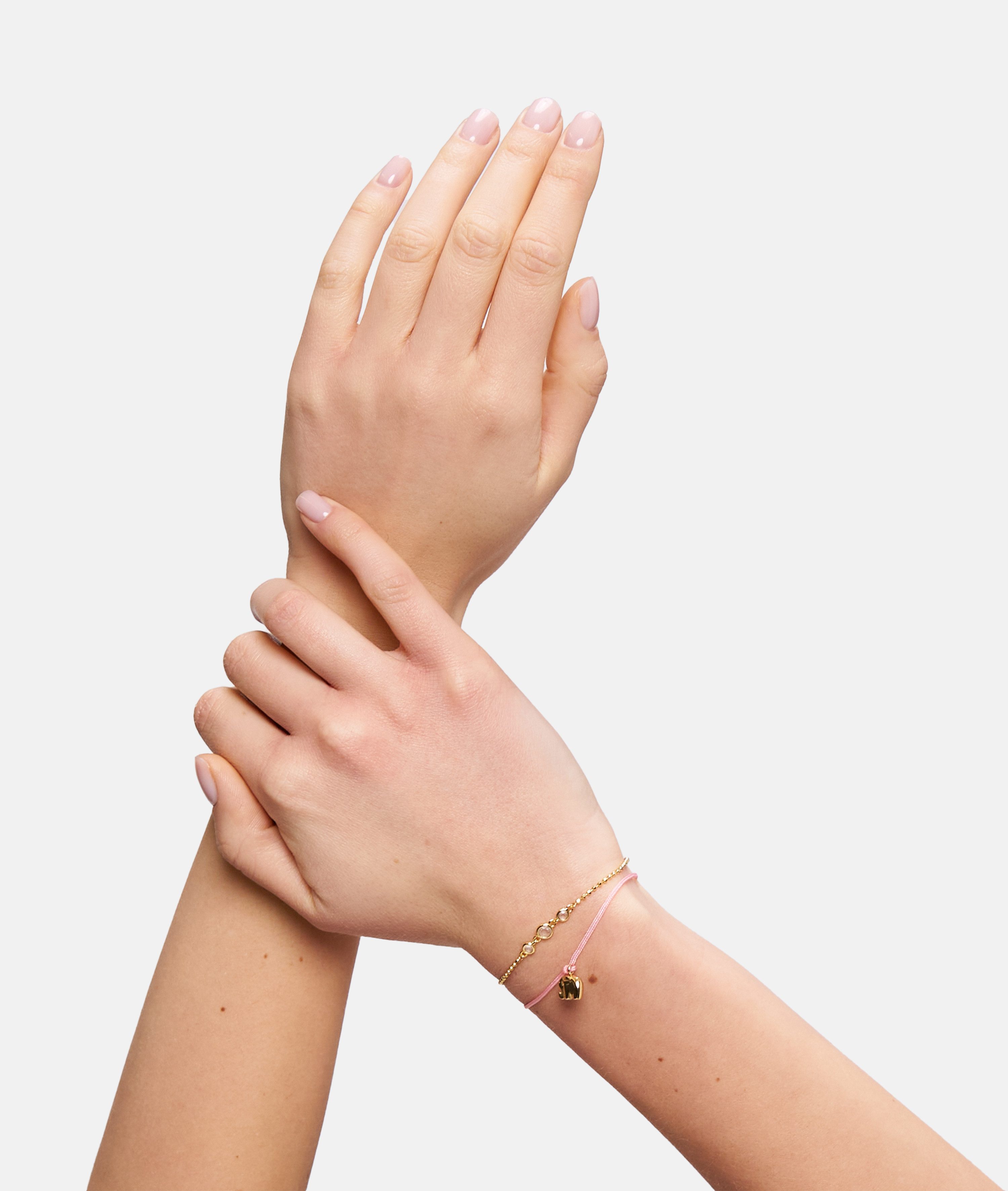 Tamaris Armband Sieraad Geschenk Roestvrijstalen Textiel Armband Little Elephant