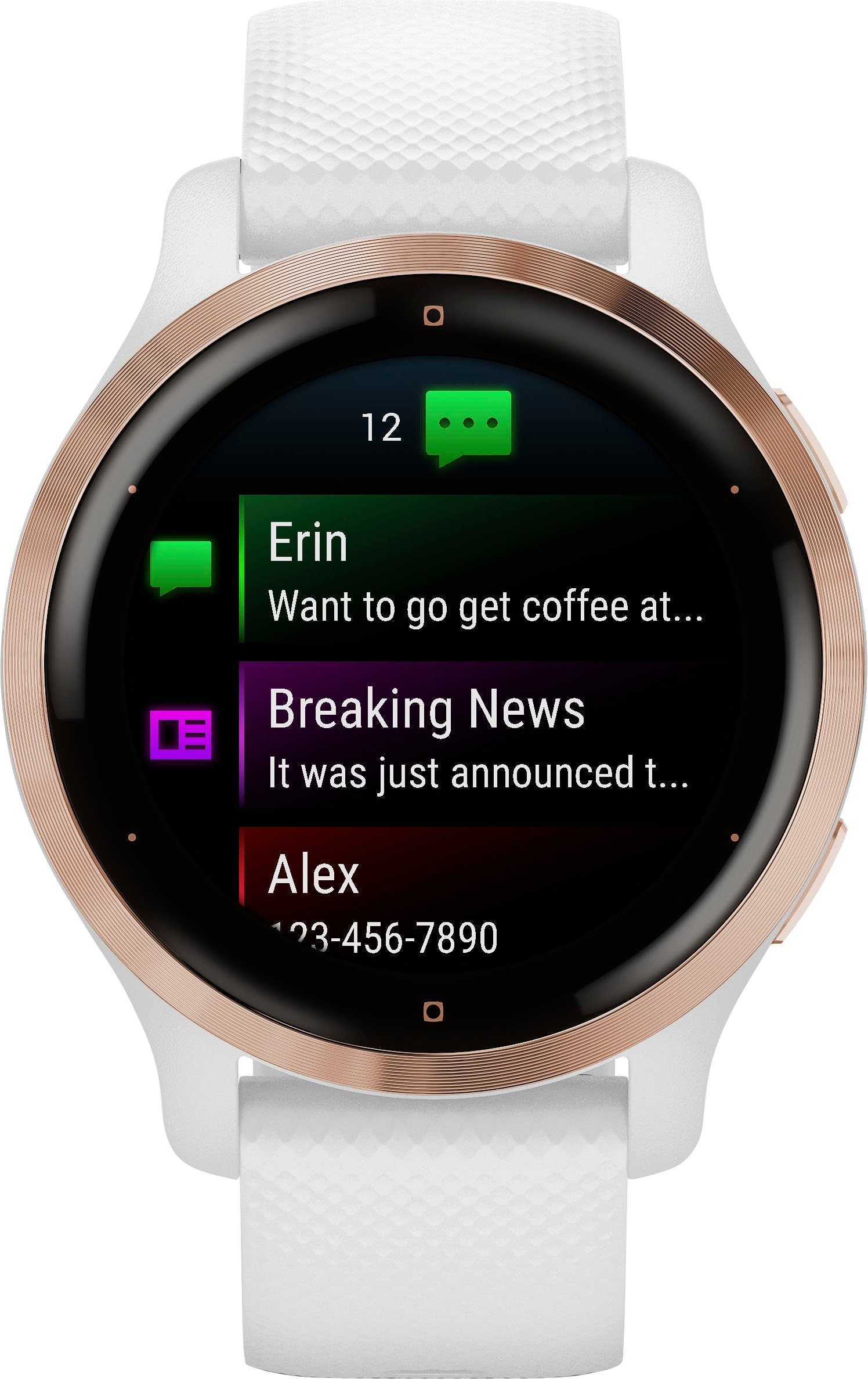 Garmin Smartwatch Venu 2S 25 reeds geïnstalleerde sport-apps