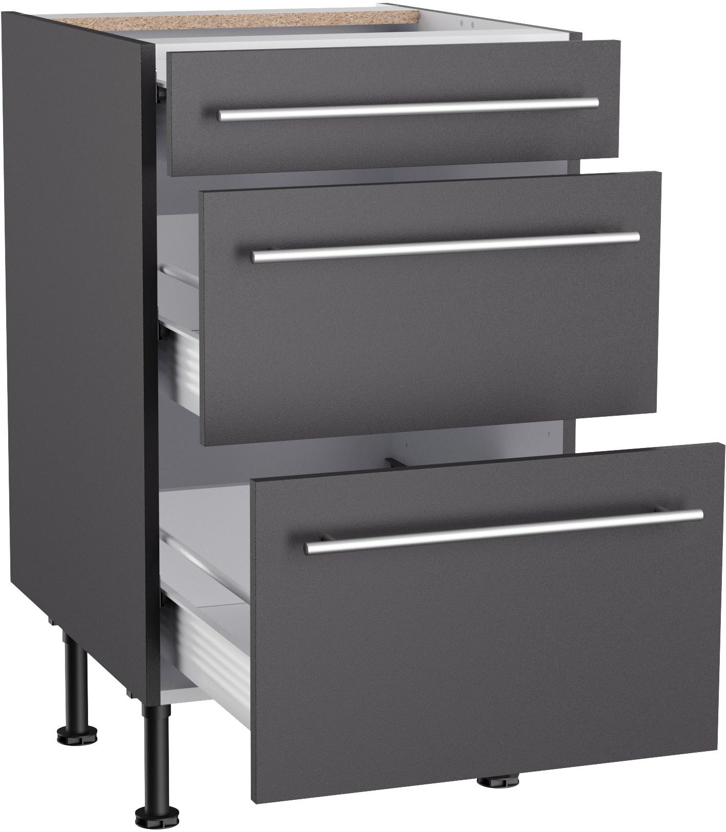 OPTIFIT Onderkast KS-Bern2 Breedte 50 cm, 1 lade, 2 laden