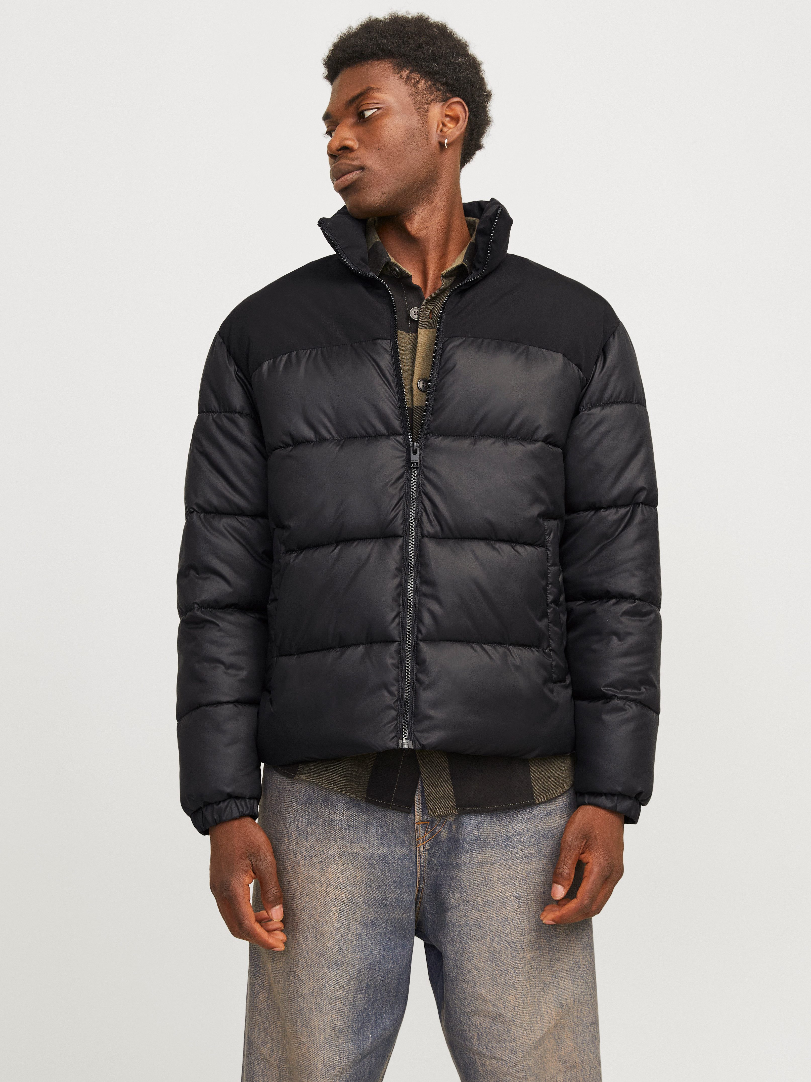 Jack & Jones Gewatteerde jas JJMOON STAND COLLAR PUFFER