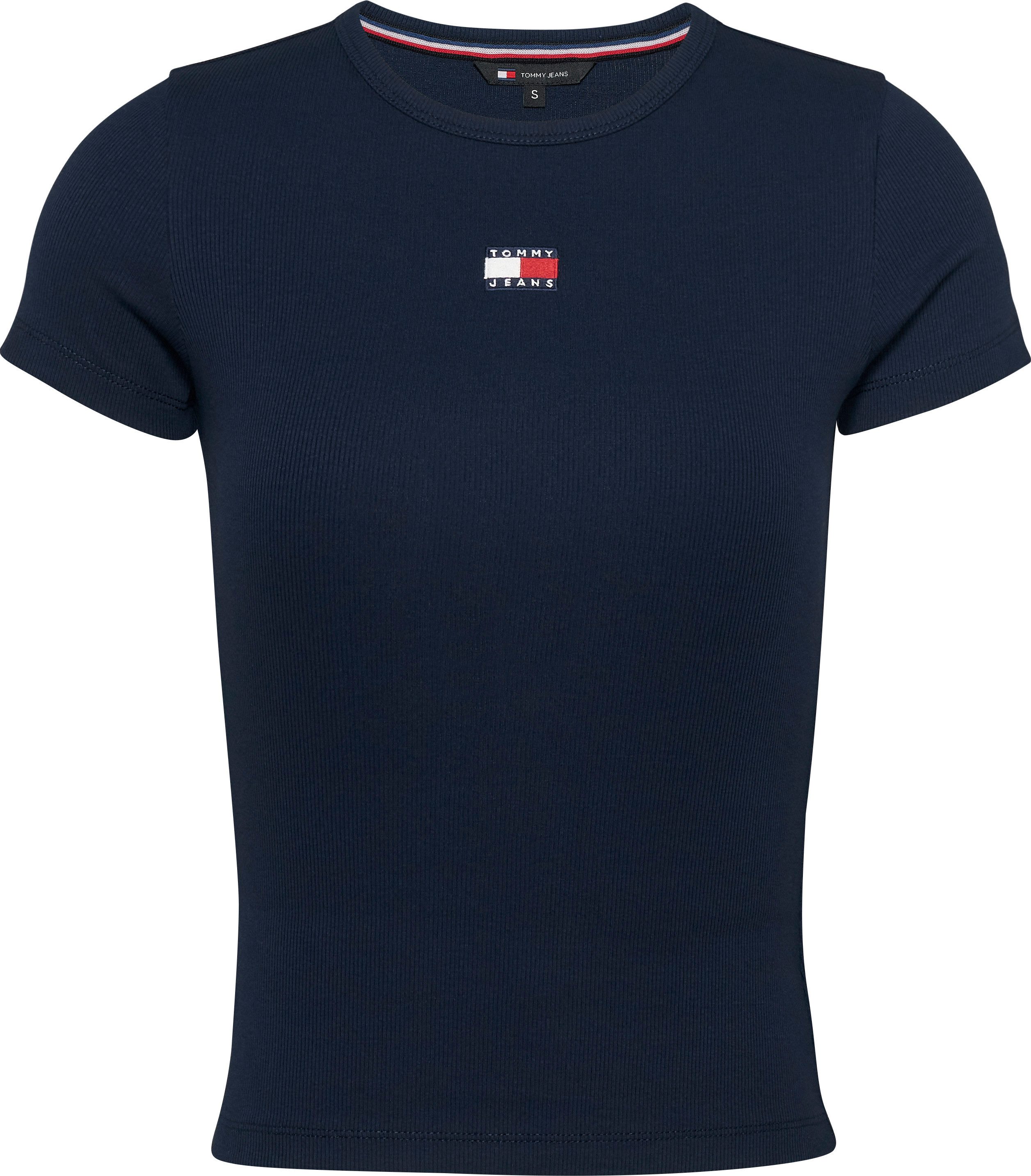 TOMMY JEANS T-shirt TJW SLIM BADGE RIB TEE