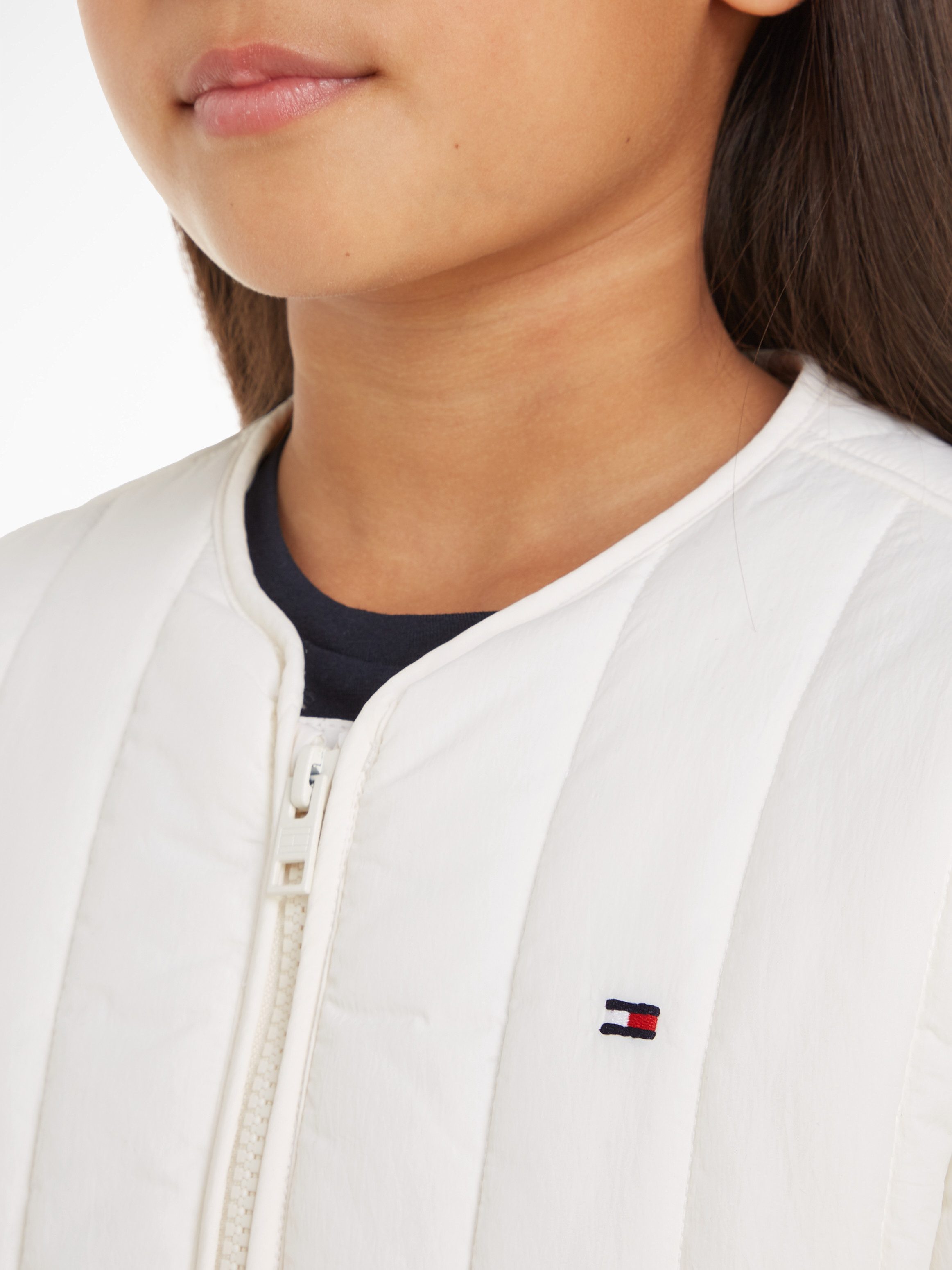 Tommy Hilfiger Gewatteerde jas UTILITY QUILTED JACKET Kinderen tot 16 jaar met logostiksel