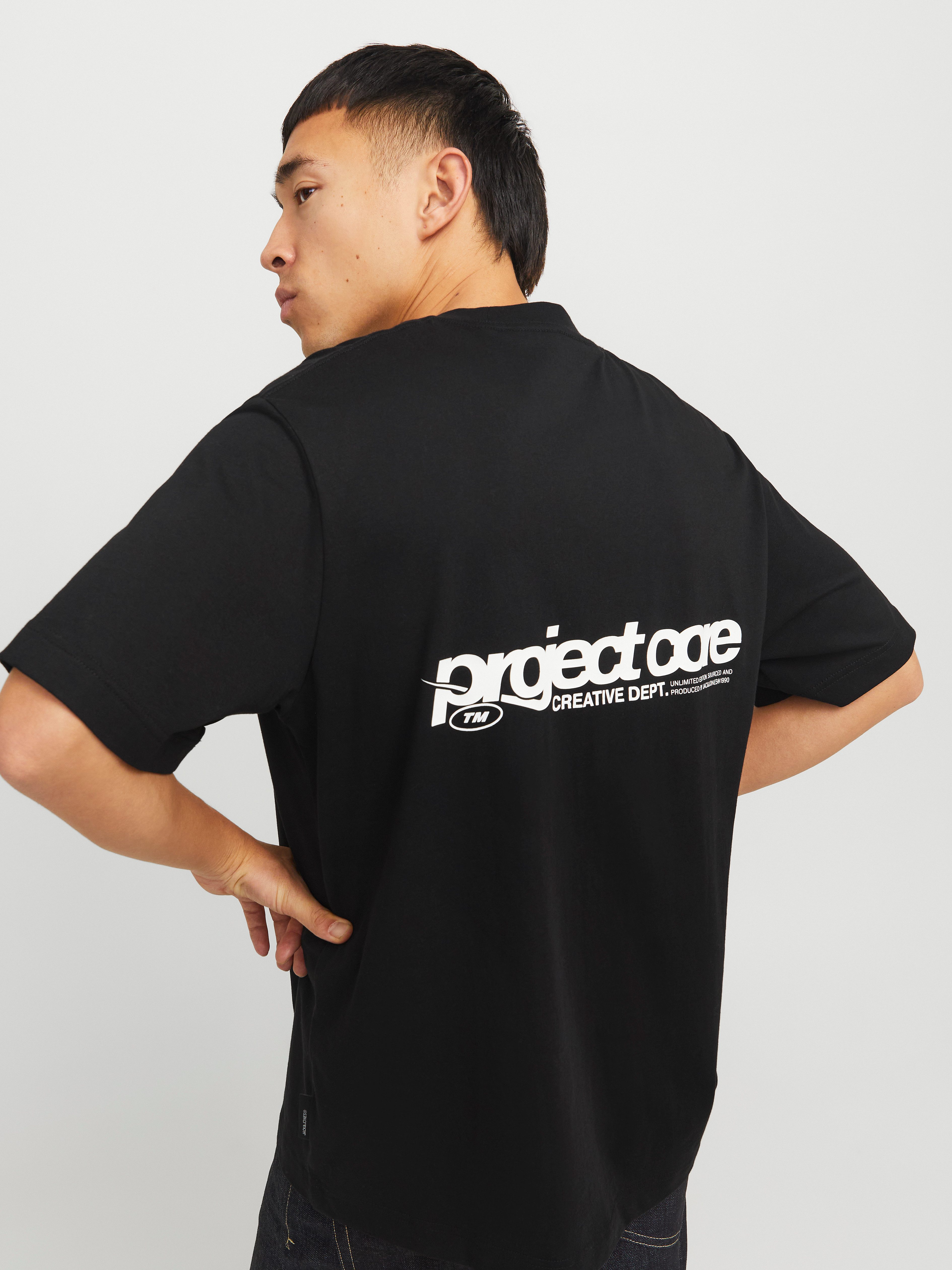 Jack & Jones T-shirt JCOUNION BACK PRINT TEE SS CREW NOOS