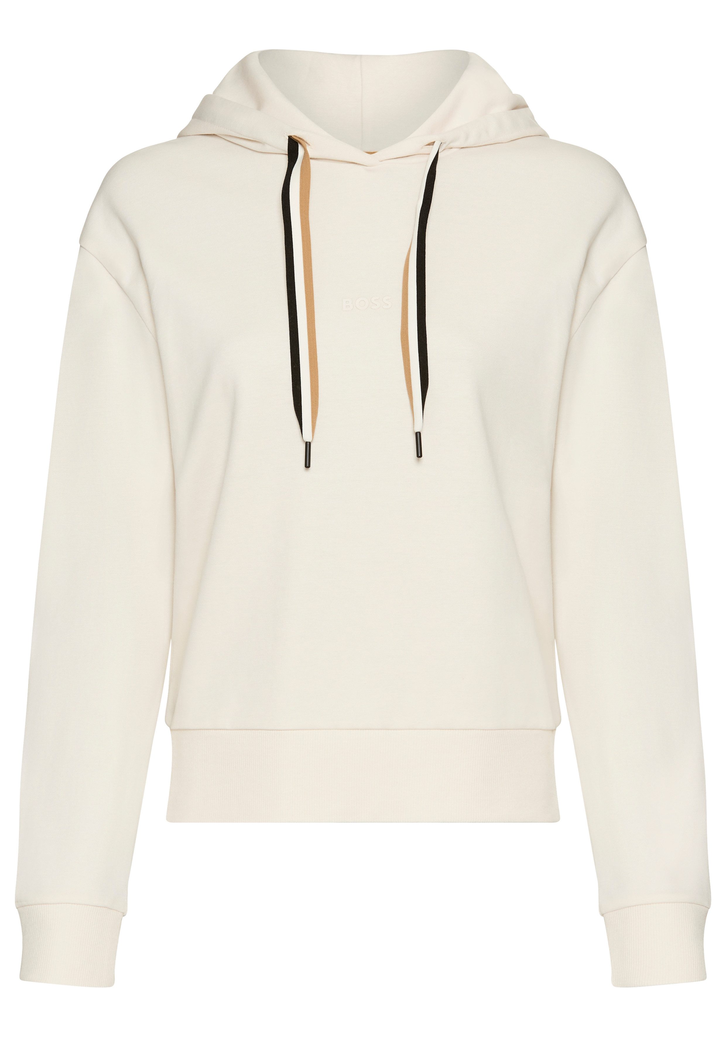 BOSS Hoodie CP Stripe_Hoodie met contrastkleurige koord