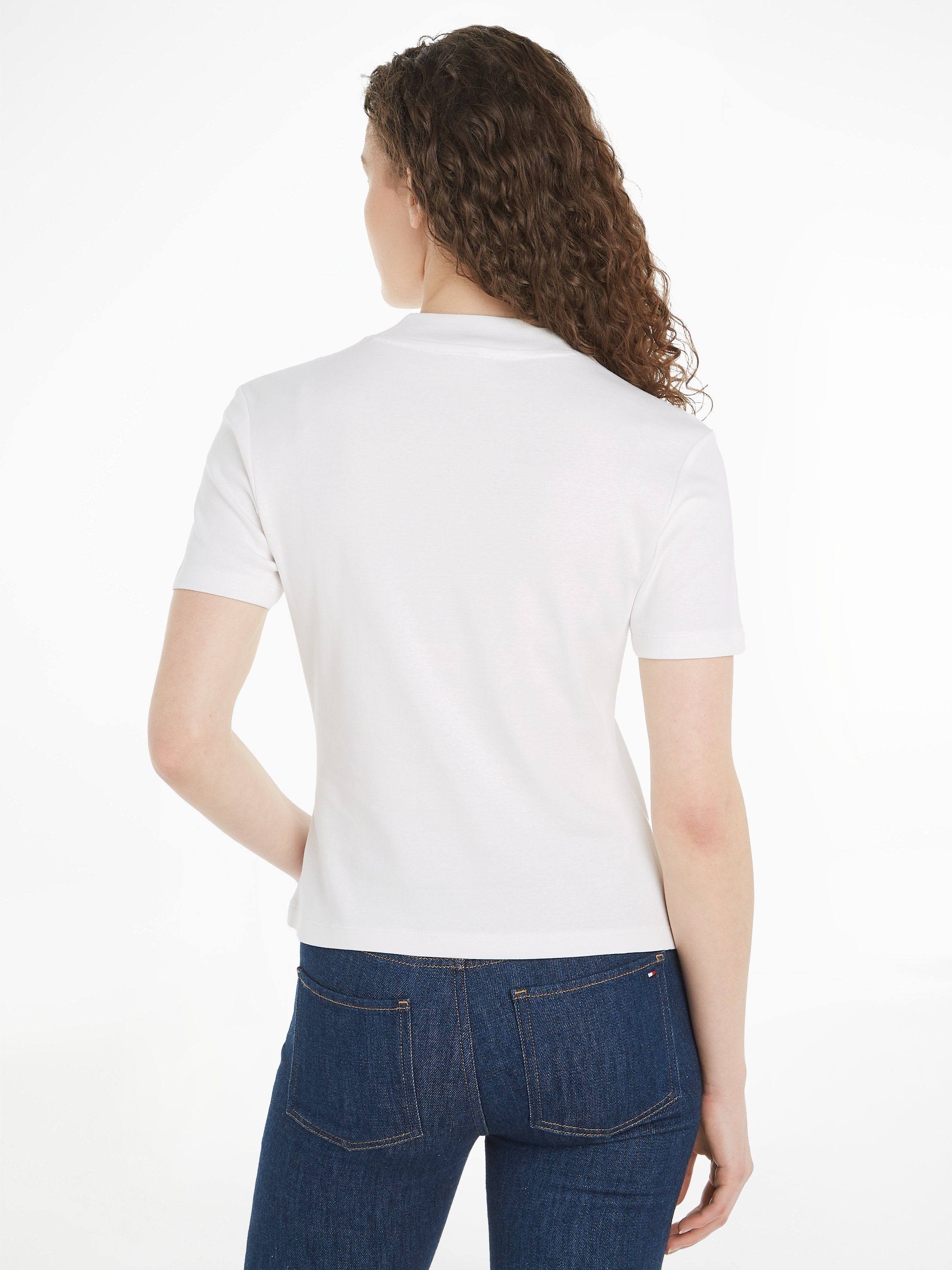 Tommy Hilfiger T-shirt SLIM CODY C-NK SS met geborduurd logo