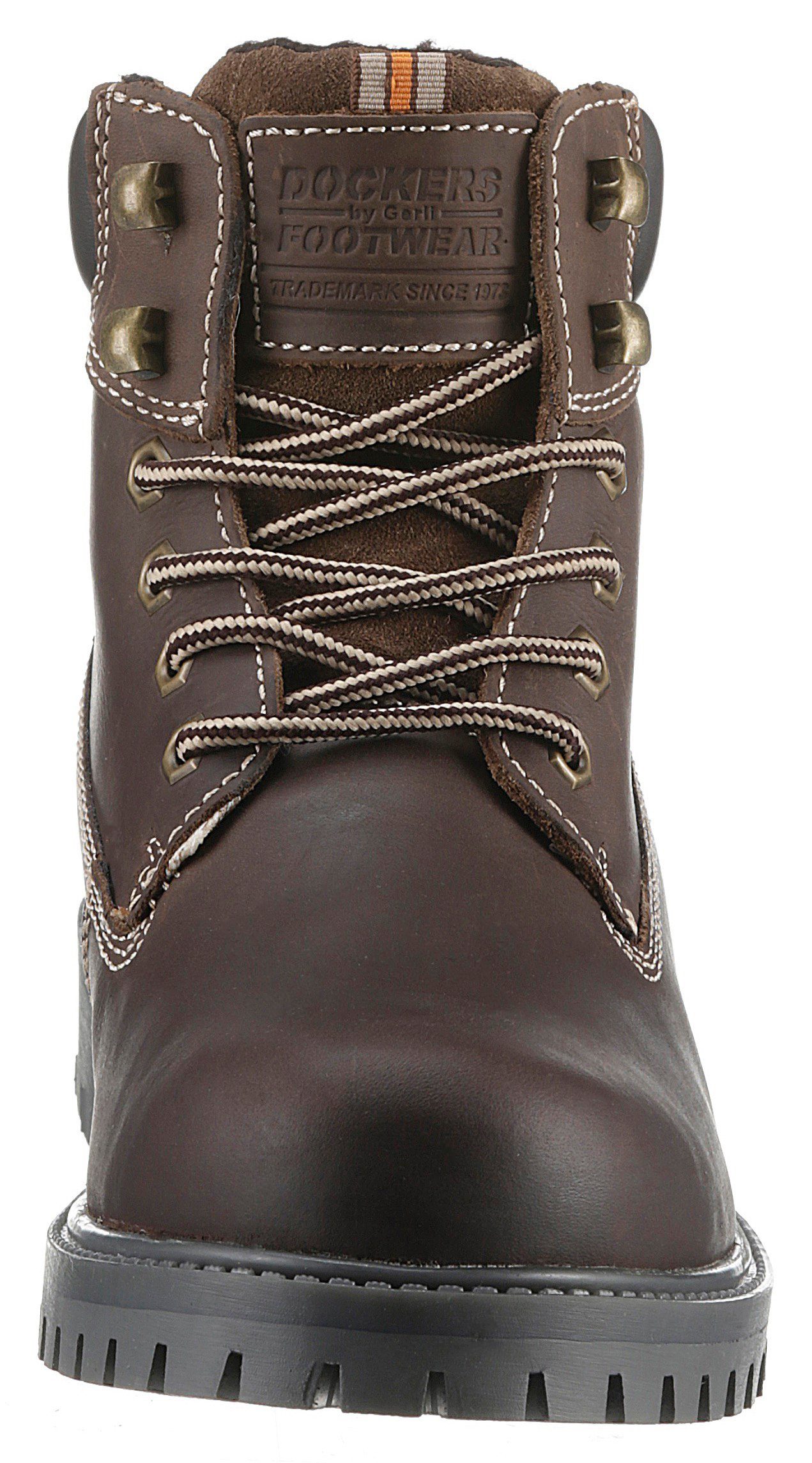 Dockers by Gerli Winterlaarzen Werkschoenen, veterschoenen met blokhak