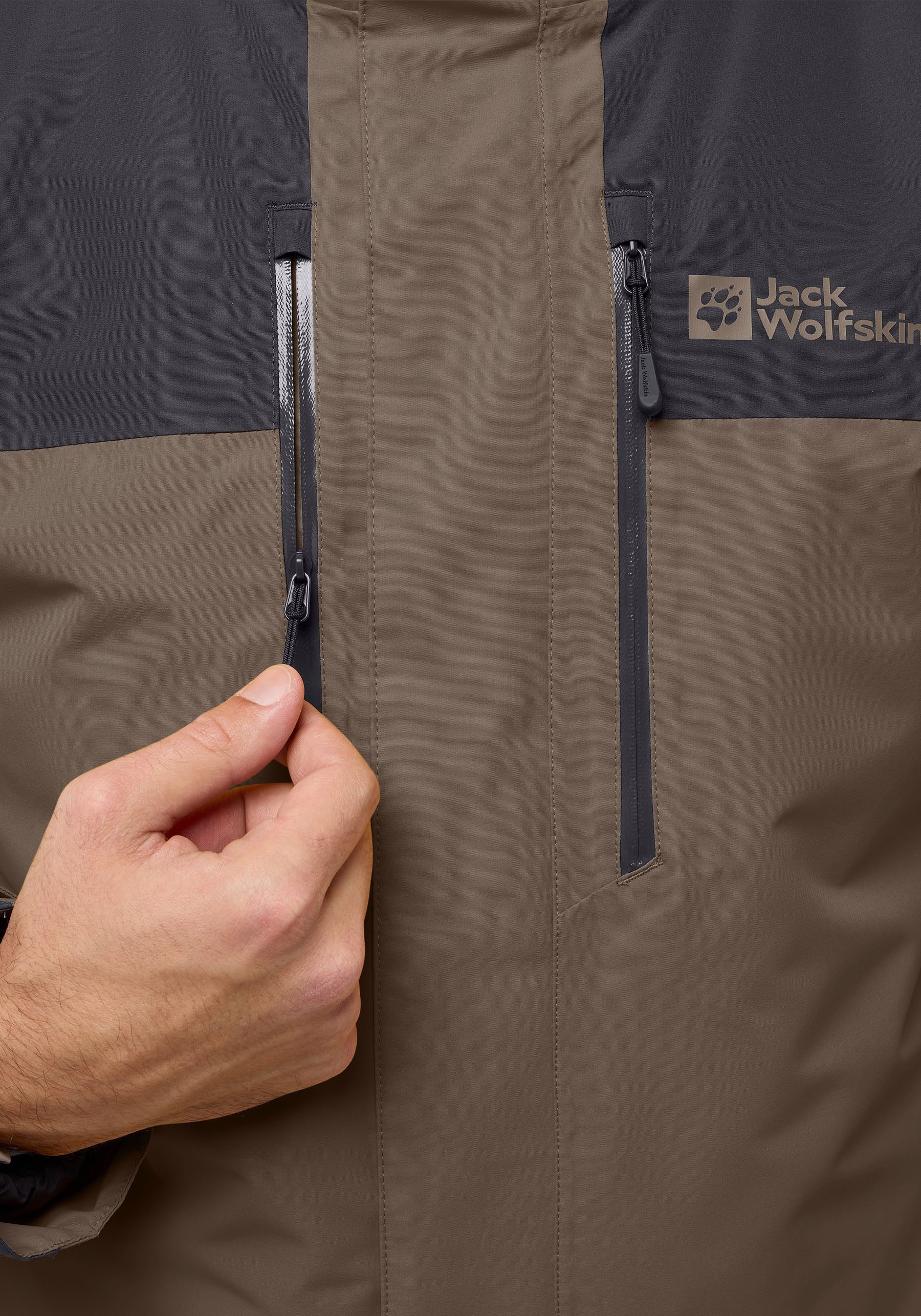 Jack Wolfskin Functioneel 3-in-1-jack Functiejack JASPER 3IN1